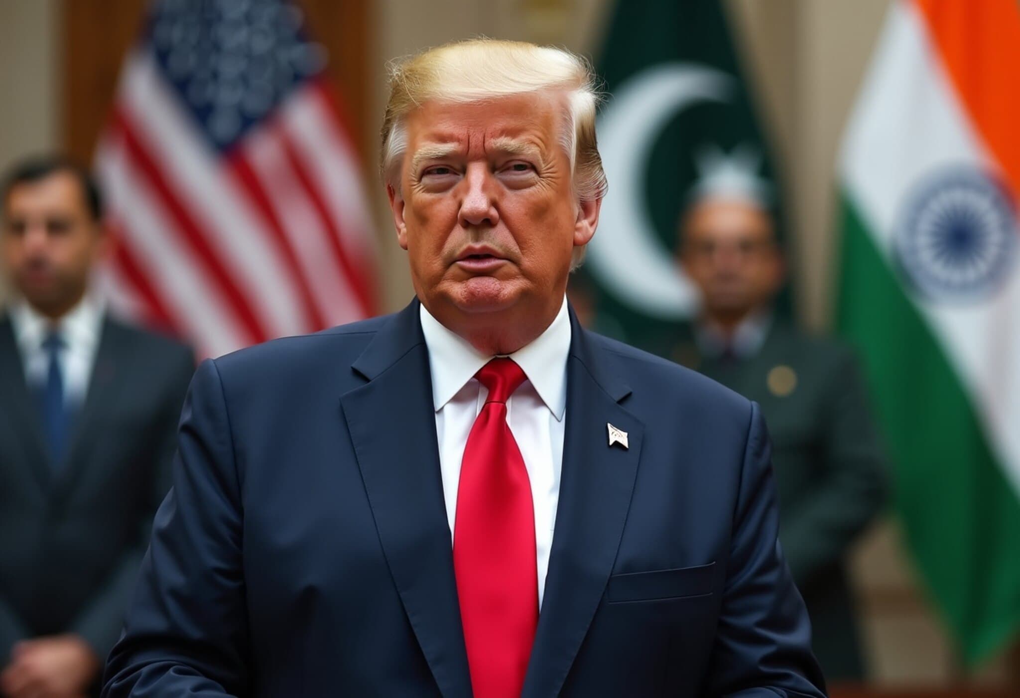 Trump Claims US Brokered India-Pakistan Ceasefire, Cites Five Jets Shot Down Trump Claims US Brokered India-Pakistan Ceasefire, Cites Five Jets Shot Down