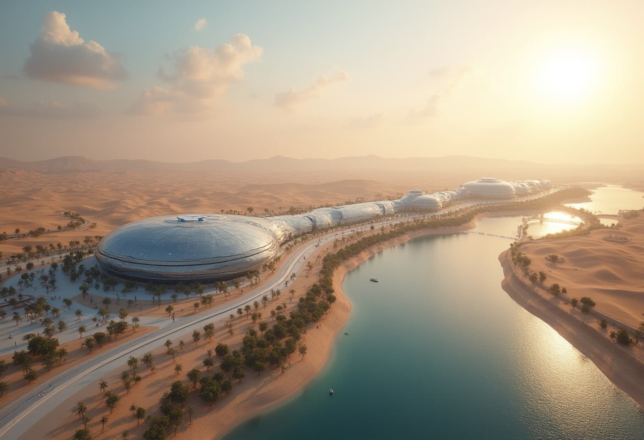 Saudi Arabia Reevaluates $500 Billion 'The Line' Megacity Amid Financial Pressures Saudi Arabia Reevaluates $500 Billion 'The Line' Megacity Amid Financial Pressures