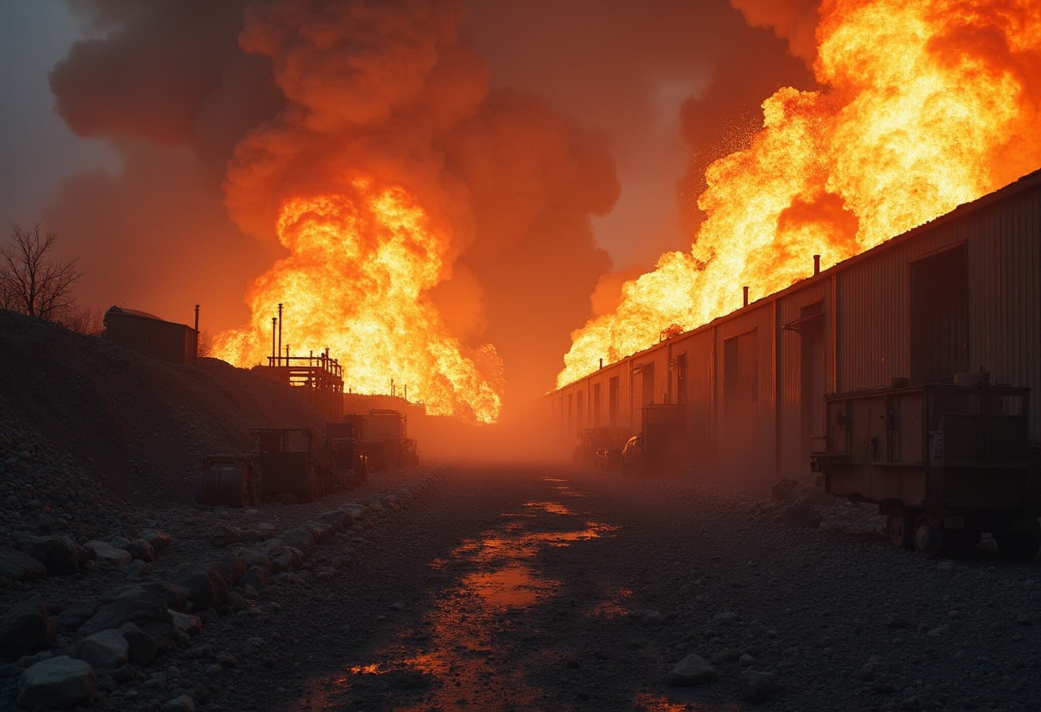Pennsylvania Steel Plant Explosion Traps Workers: Rescue Efforts Underway Pennsylvania Steel Plant Explosion Traps Workers: Rescue Efforts Underway