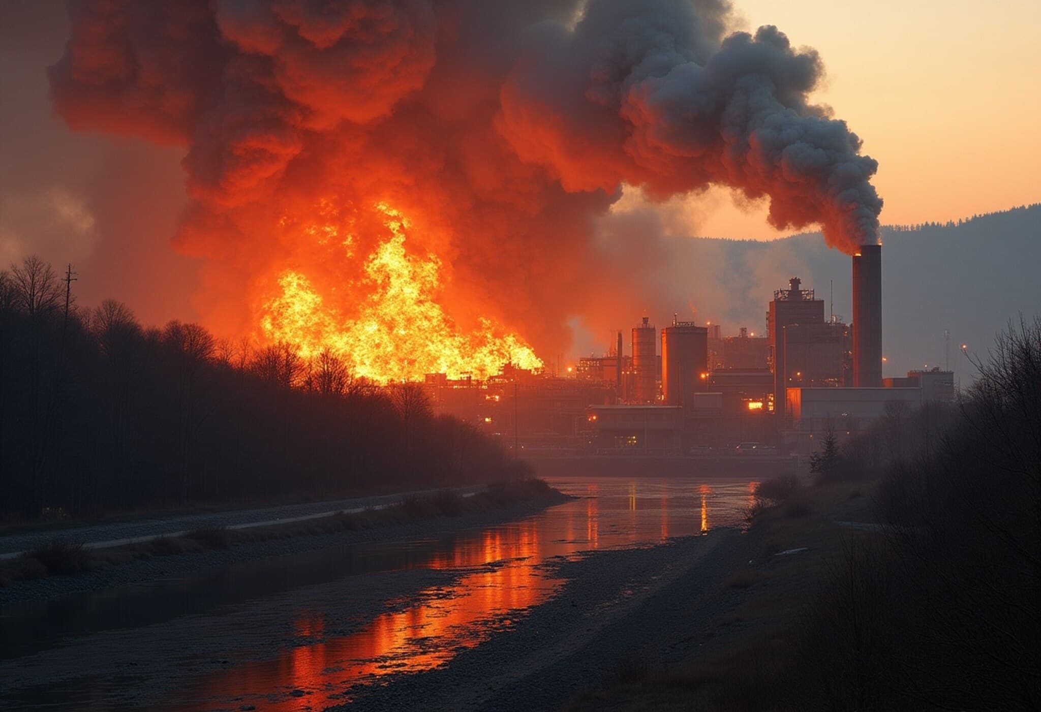Explosion Rocks US Steel Plant in Pennsylvania, Dozens Injured and Trapped Explosion Rocks US Steel Plant in Pennsylvania, Dozens Injured and Trapped