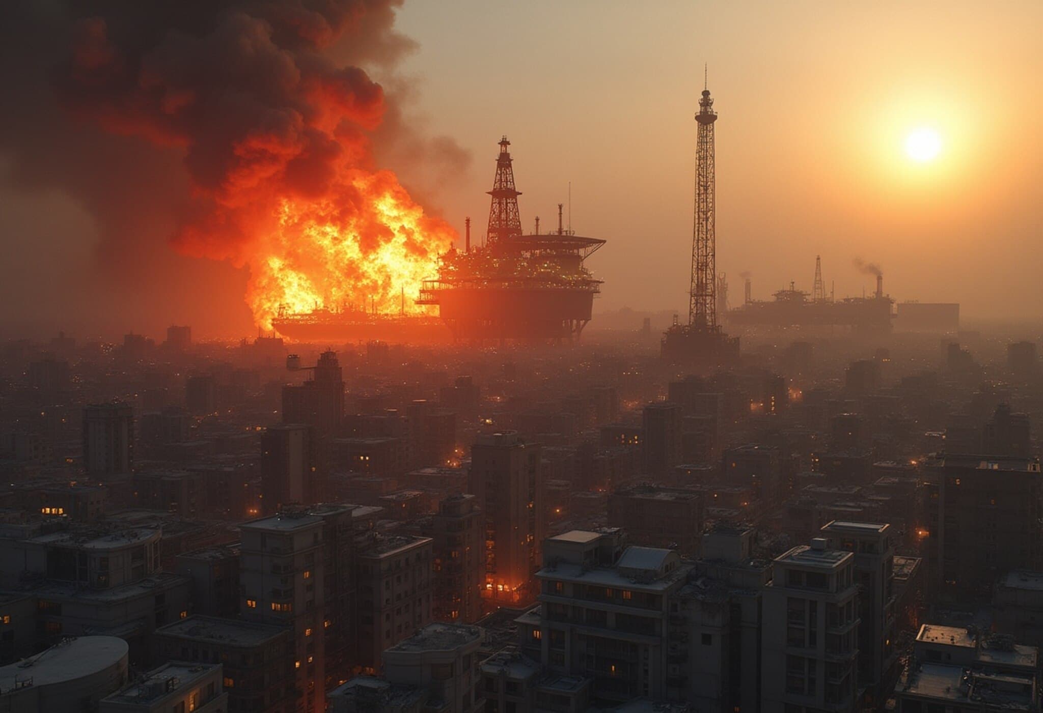 Oil Prices Hit Five-Month High as West Asia Tensions Shake Global Markets Oil Prices Hit Five-Month High as West Asia Tensions Shake Global Markets