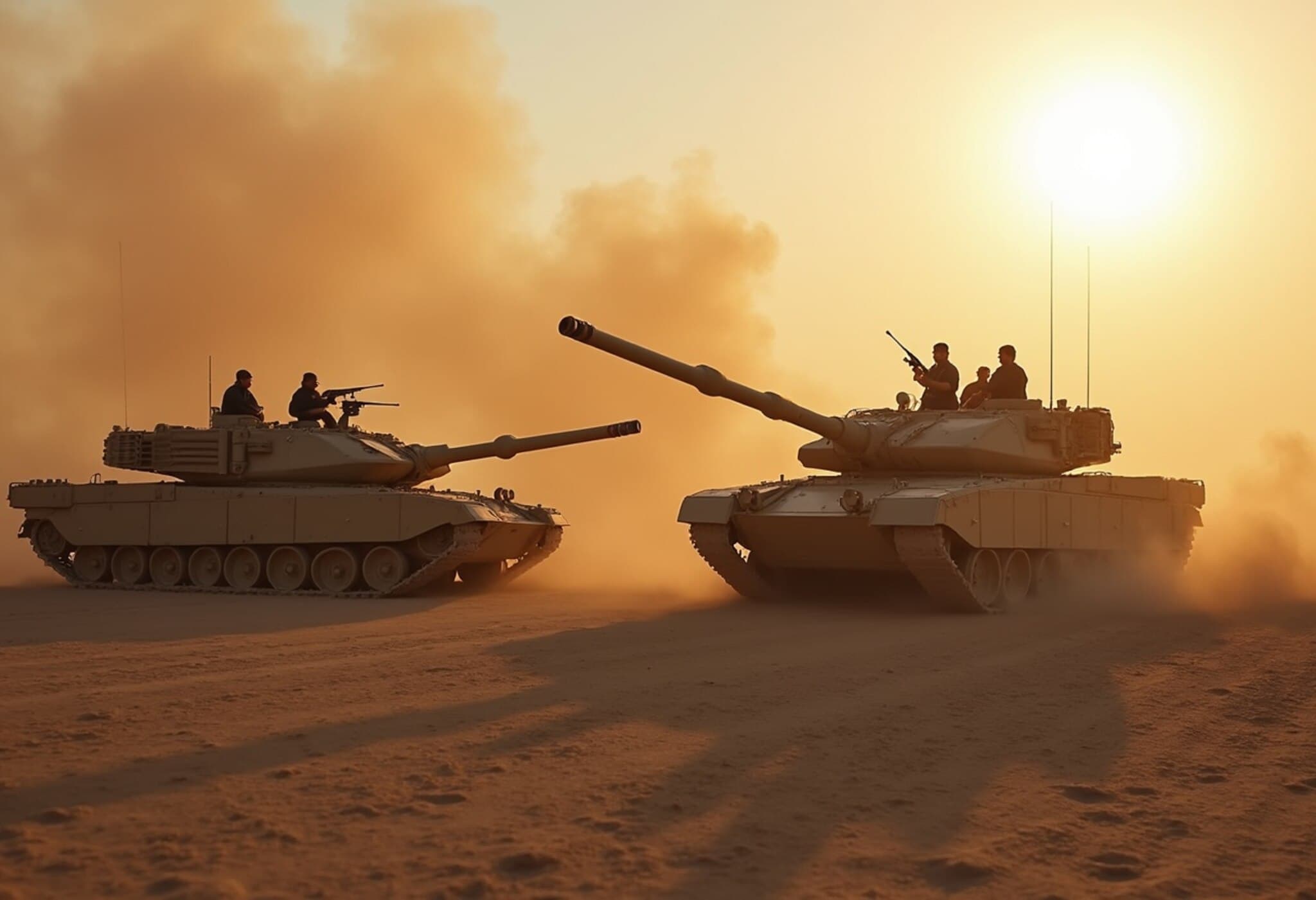 Israel Strikes Syrian Tanks Amid Escalating Sunni-Druze Clashes in Sweida Israel Strikes Syrian Tanks Amid Escalating Sunni-Druze Clashes in Sweida