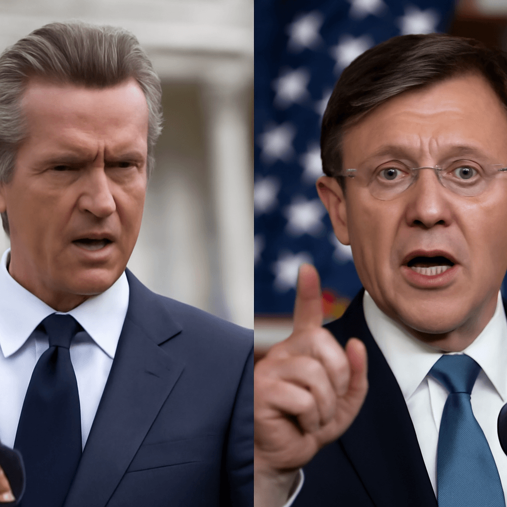 US Speaker Calls for California Governor to Be 'Tarred and Feathered' US Speaker Calls for California Governor to Be 'Tarred and Feathered'