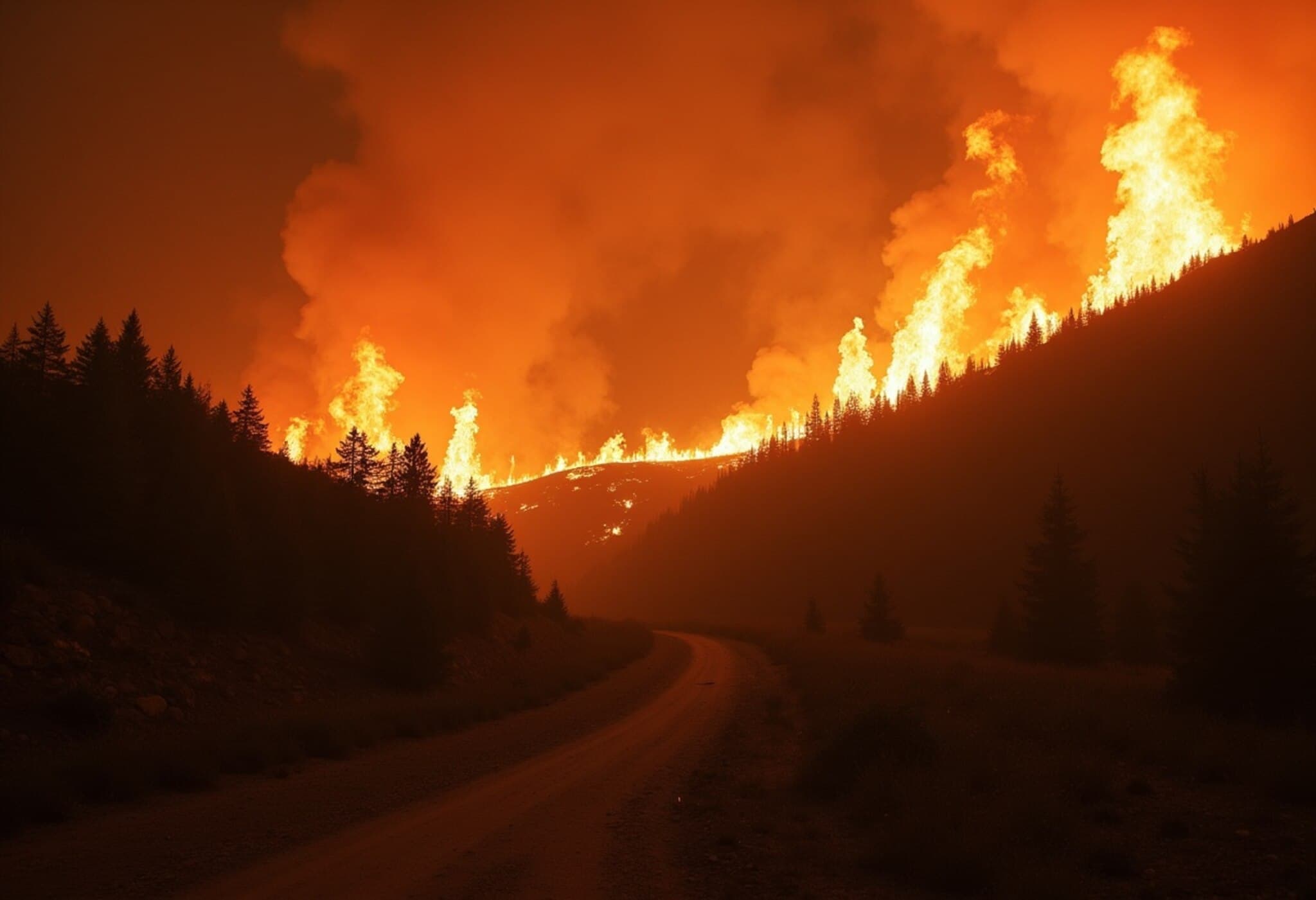 Woman Charged with Arson for Starting Massive Wildfire on Greek Island Woman Charged with Arson for Starting Massive Wildfire on Greek Island