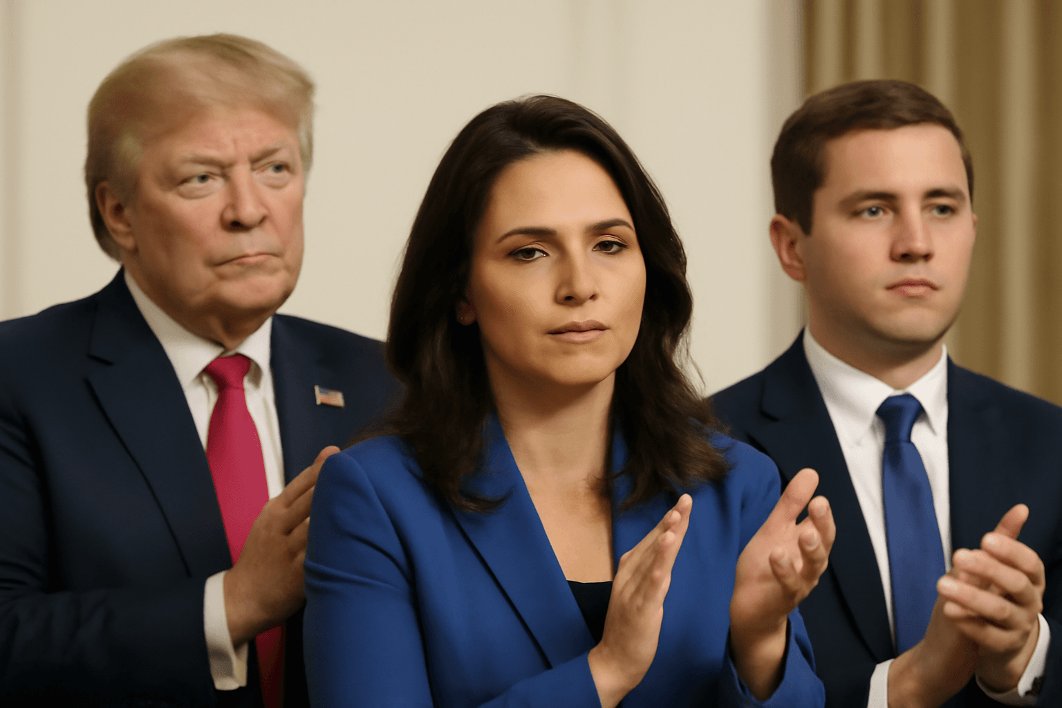 Trump Praises Tulsi Gabbard’s Claims on 2016 Election Fraud, Sparks New Debate Trump Praises Tulsi Gabbard’s Claims on 2016 Election Fraud, Sparks New Debate