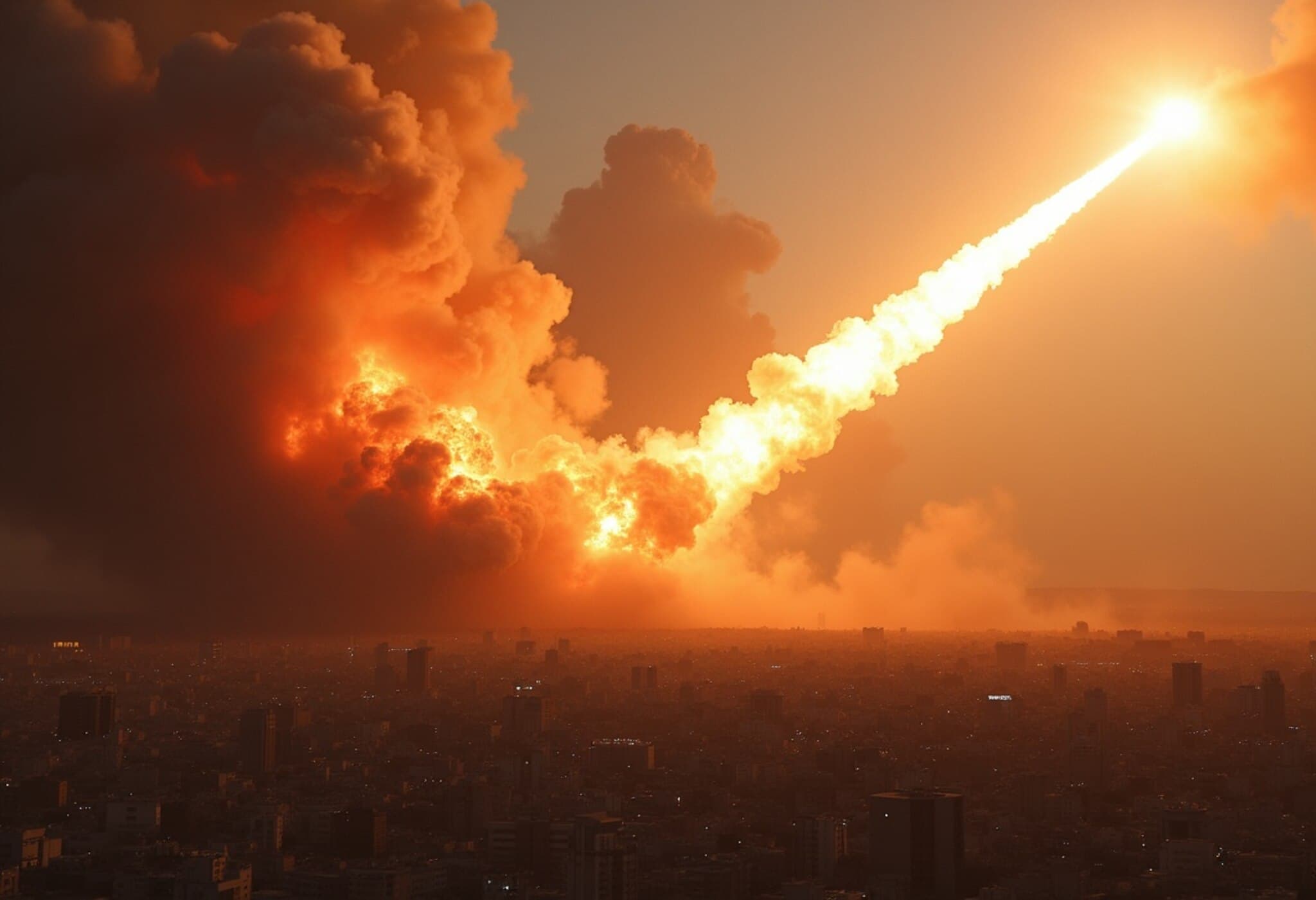 Iran Fires Dozens of Ballistic Missiles at Israel, Pledges Severe Reprisal Iran Fires Dozens of Ballistic Missiles at Israel, Pledges Severe Reprisal