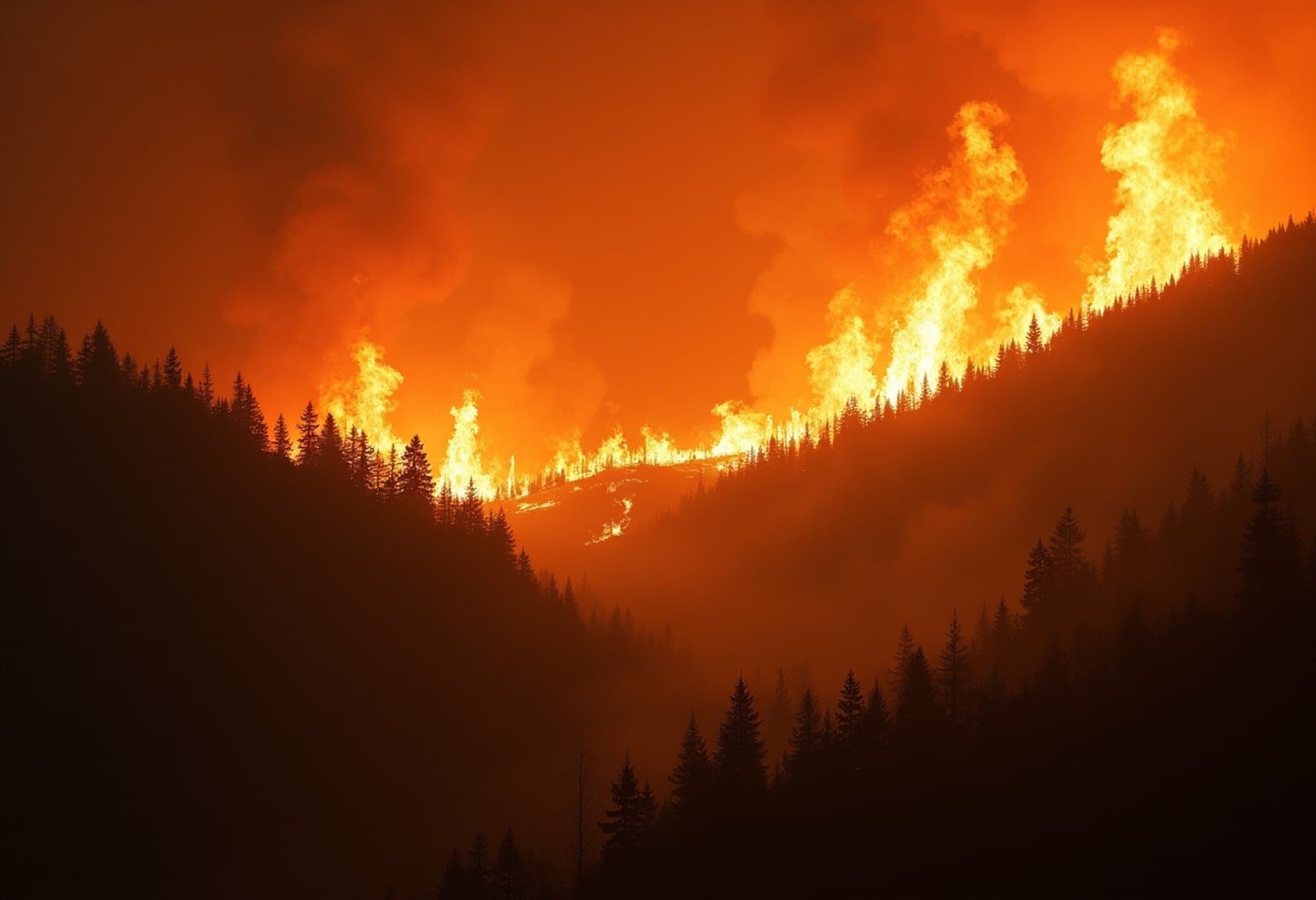 Deadly Wildfires Rage Across Southern Europe Amid Intense Heatwave and Climate Crisis Deadly Wildfires Rage Across Southern Europe Amid Intense Heatwave and Climate Crisis