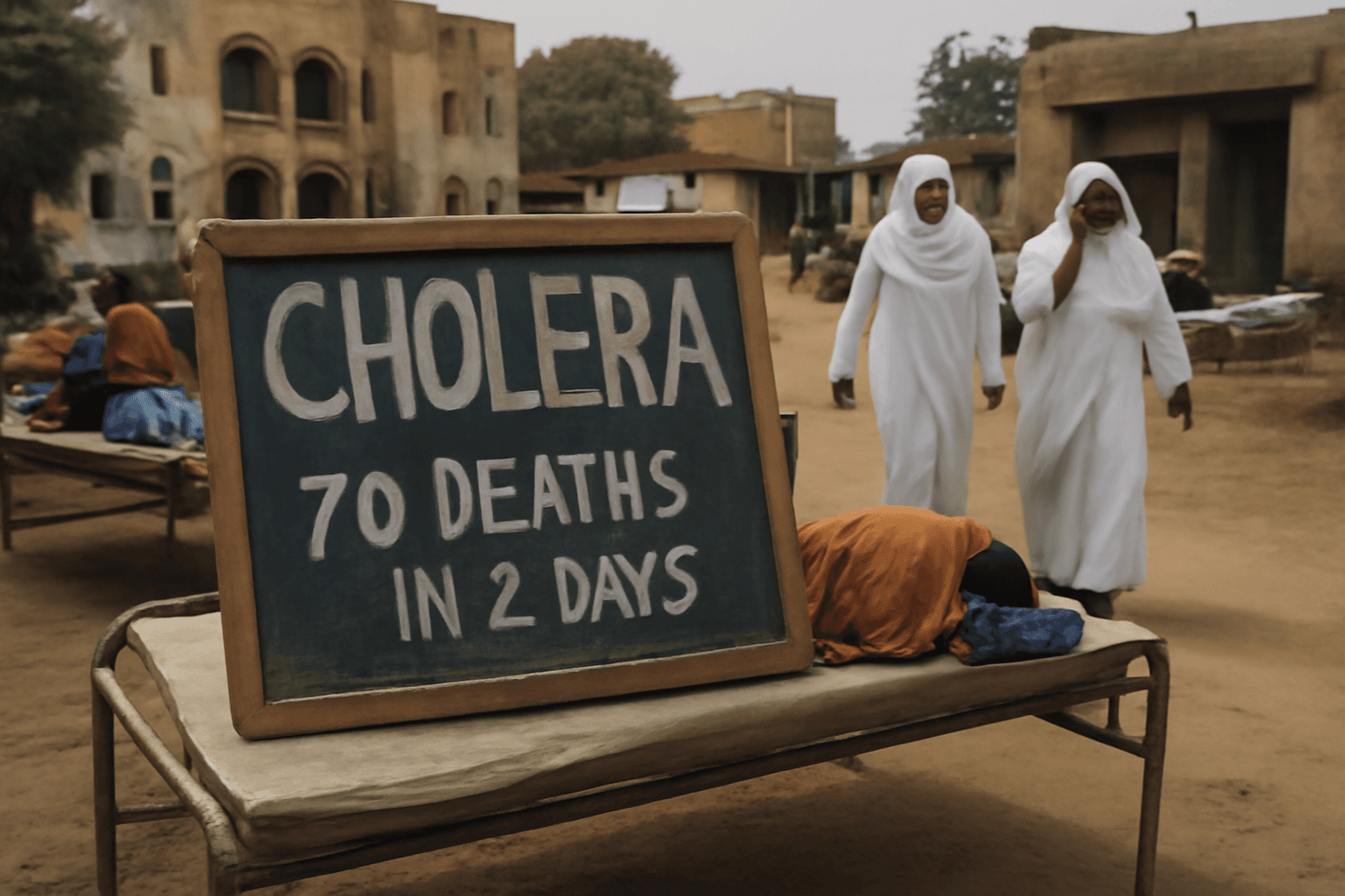 Sudan Cholera Outbreak Claims 70 Lives in Two Days, Khartoum Worst Hit Sudan Cholera Outbreak Claims 70 Lives in Two Days, Khartoum Worst Hit