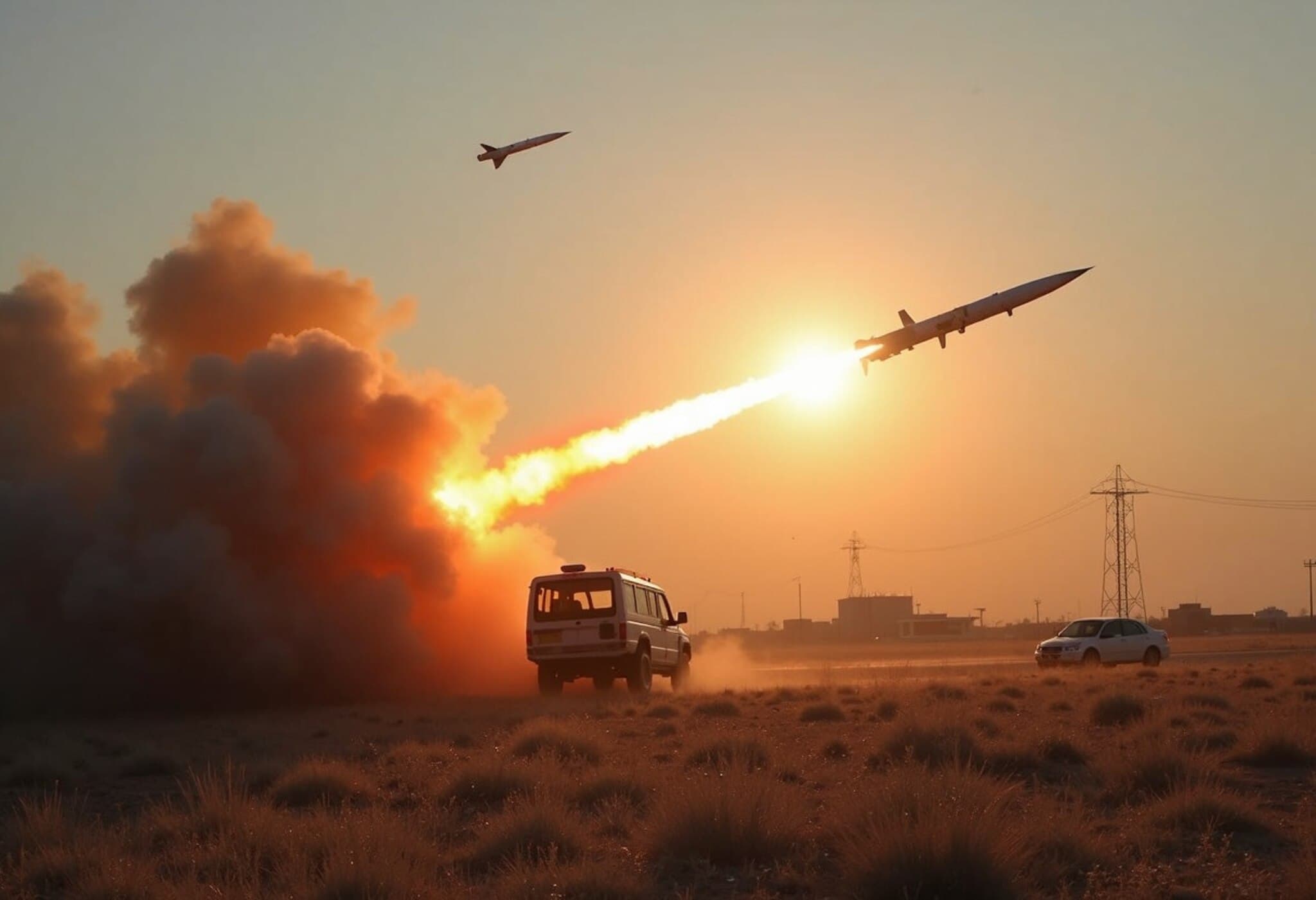 Iran Launches Missile Strikes on Israel; Tel Aviv Retaliates with Air Attacks on Tehran Iran Launches Missile Strikes on Israel; Tel Aviv Retaliates with Air Attacks on Tehran