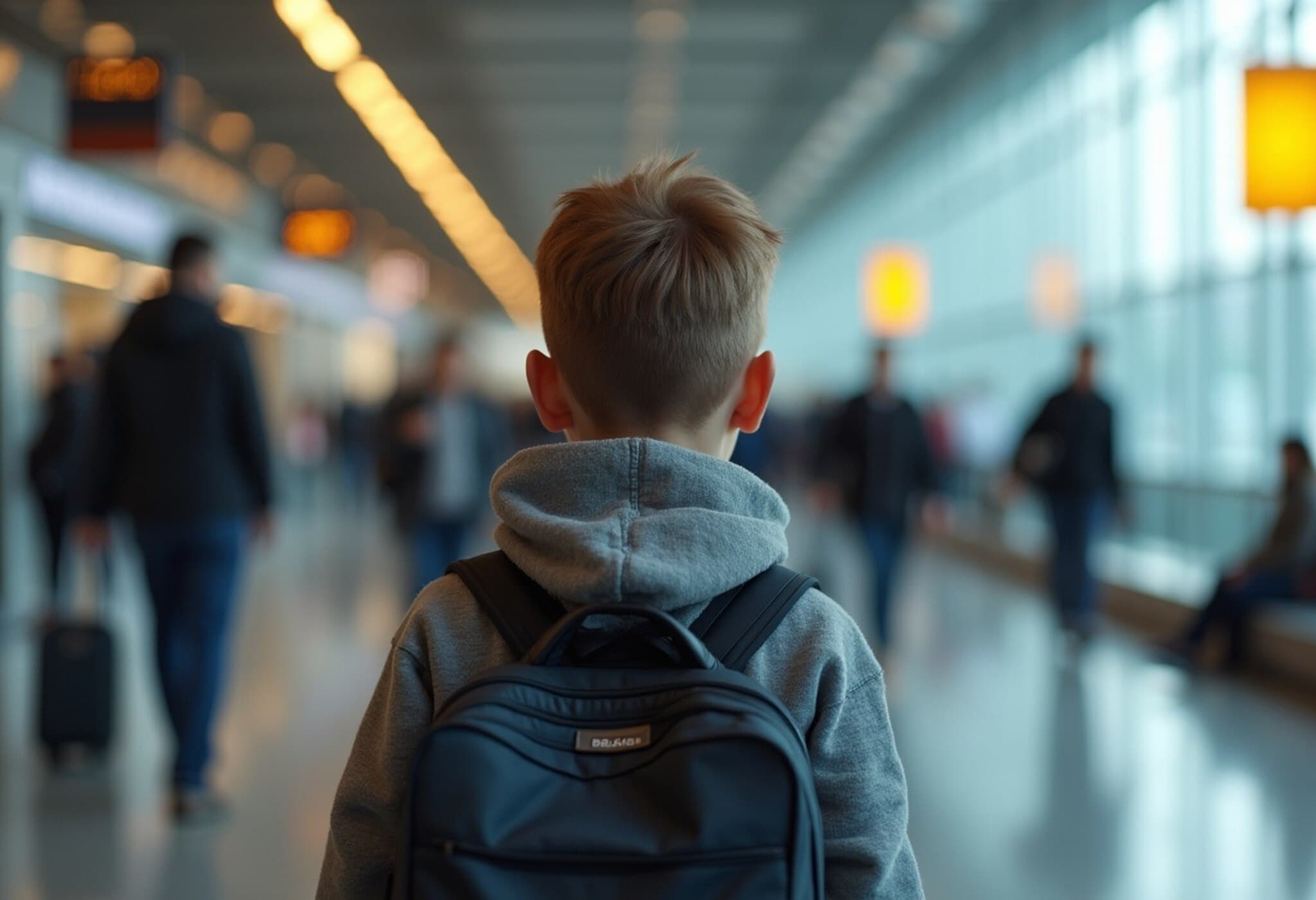 Couple Leaves 10-Year-Old Son Alone at Barcelona Airport Over Passport Issue Couple Leaves 10-Year-Old Son Alone at Barcelona Airport Over Passport Issue