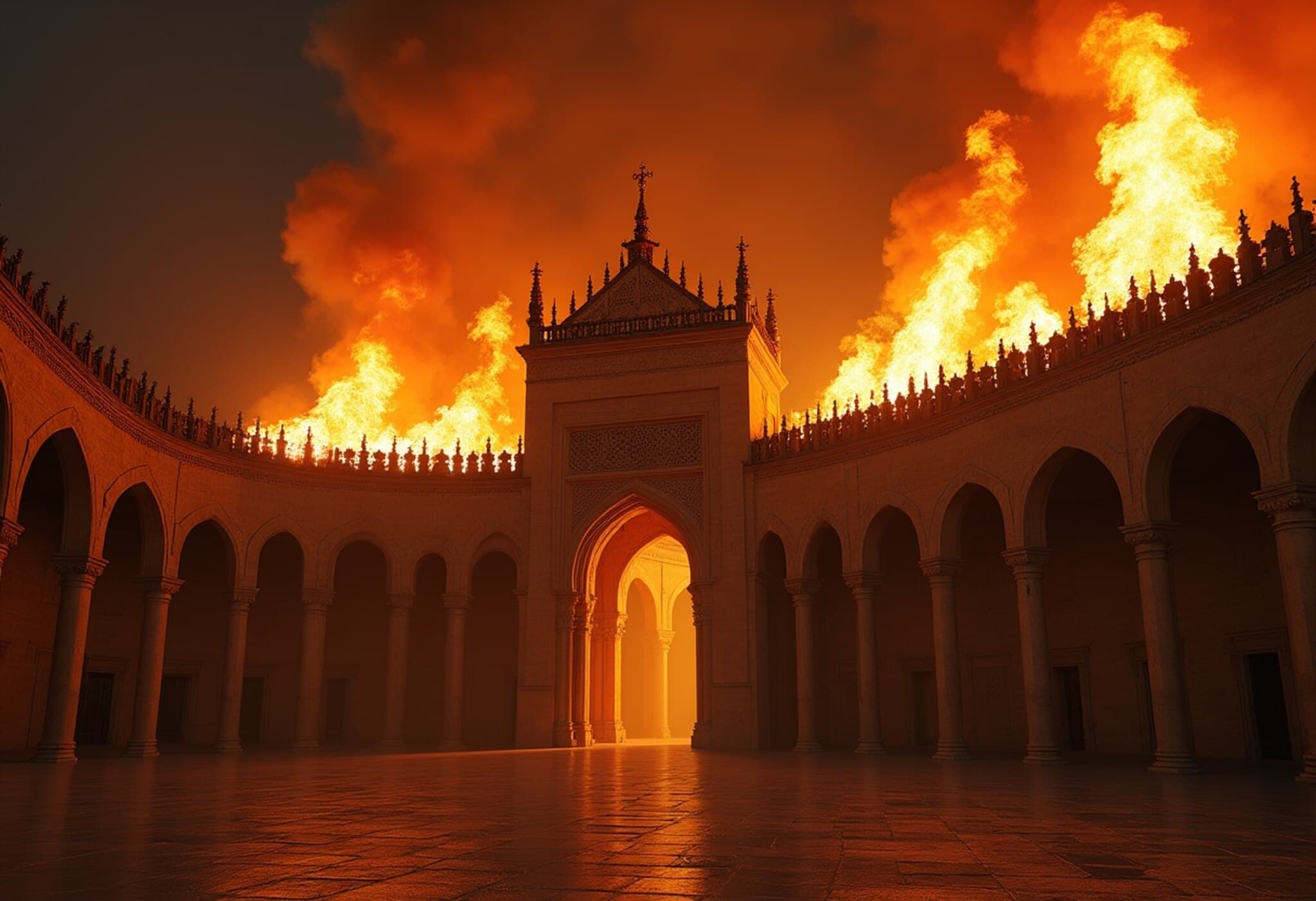 Fire Contained at Historic Córdoba Mosque-Cathedral; Mayor Assures No Catastrophe Fire Contained at Historic Córdoba Mosque-Cathedral; Mayor Assures No Catastrophe