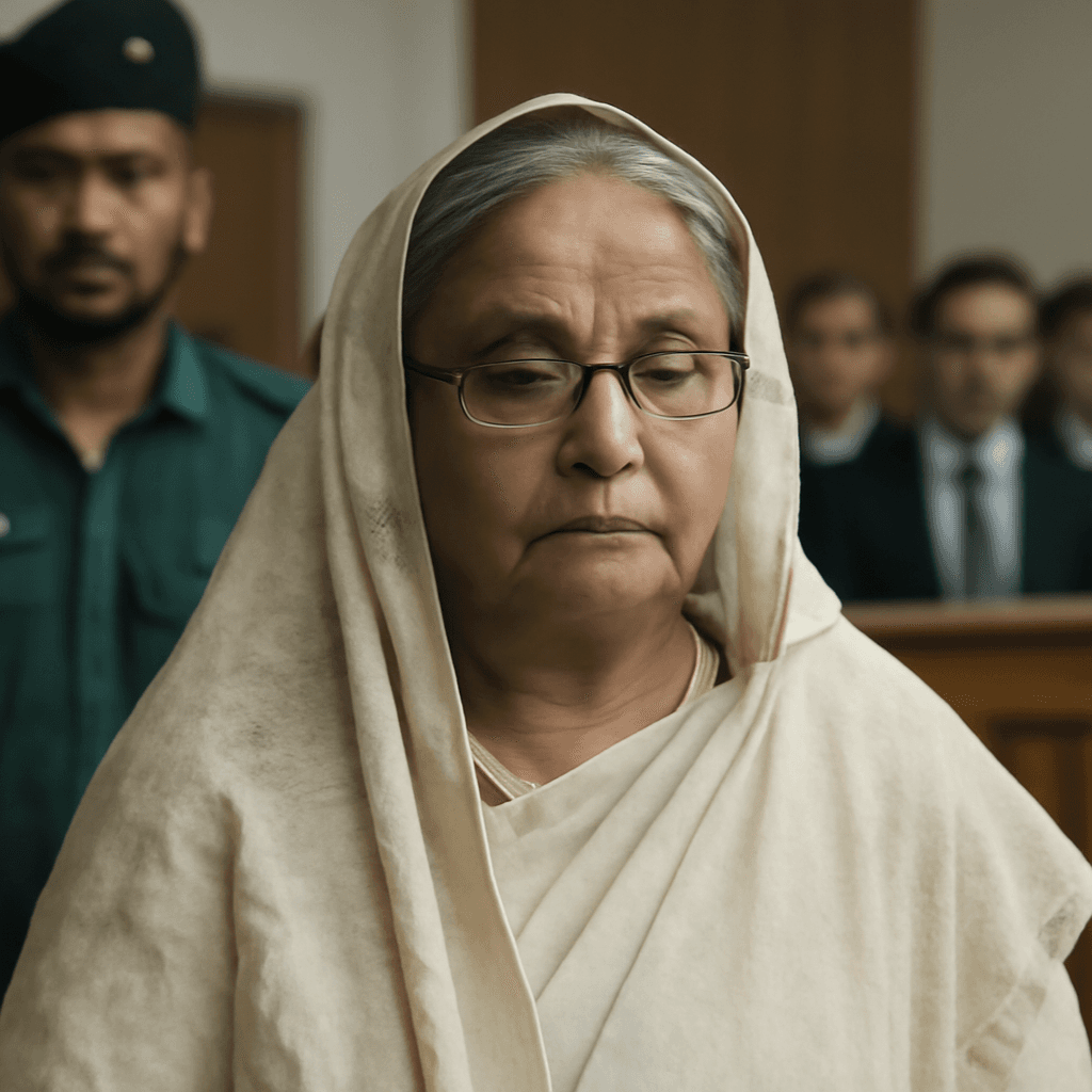 Sheikh Hasina Faces Charges at Bangladesh's International Crimes Tribunal Sheikh Hasina Faces Charges at Bangladesh's International Crimes Tribunal