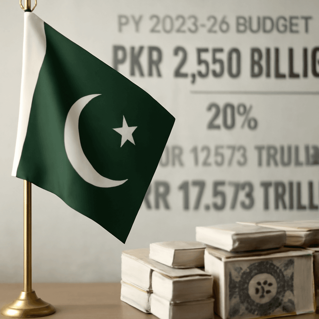 Pakistan Boosts Defence Budget by 20% to PKR 2,550 Billion in 2025-26 Pakistan Boosts Defence Budget by 20% to PKR 2,550 Billion in 2025-26