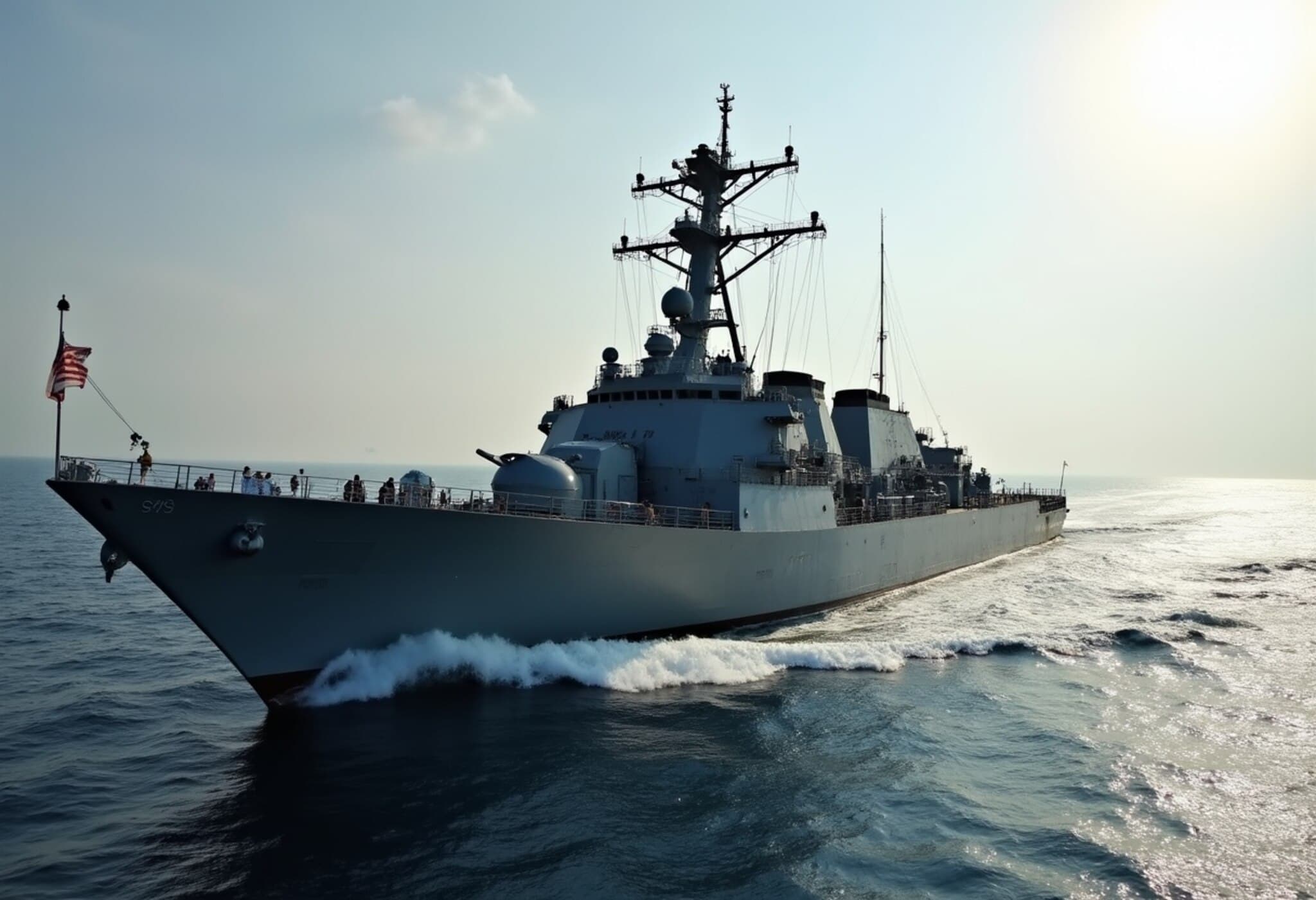 Iran Forces US Destroyer to Retreat in Gulf of Oman Amid Rising Tensions Iran Forces US Destroyer to Retreat in Gulf of Oman Amid Rising Tensions