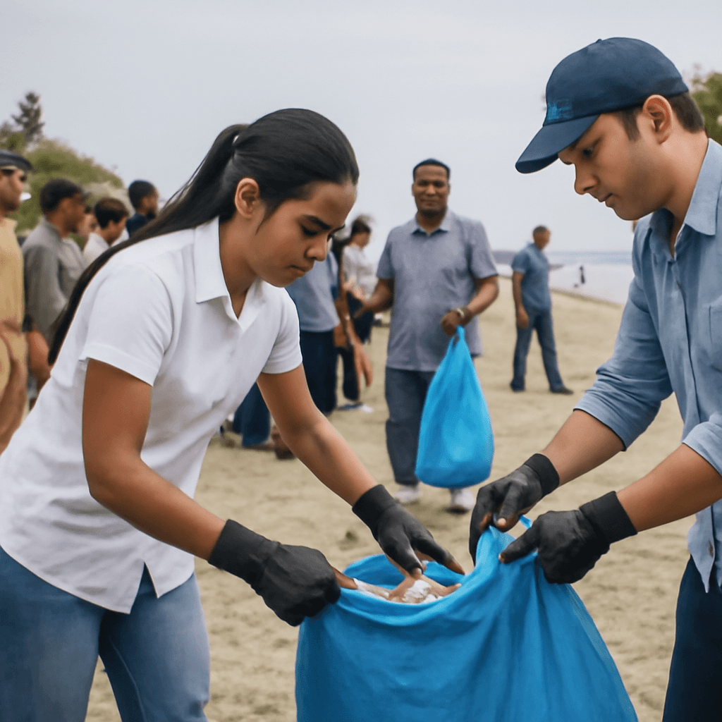 World Oceans Day: Community Unites for Arattupuzha Coast Cleanup Drive World Oceans Day: Community Unites for Arattupuzha Coast Cleanup Drive