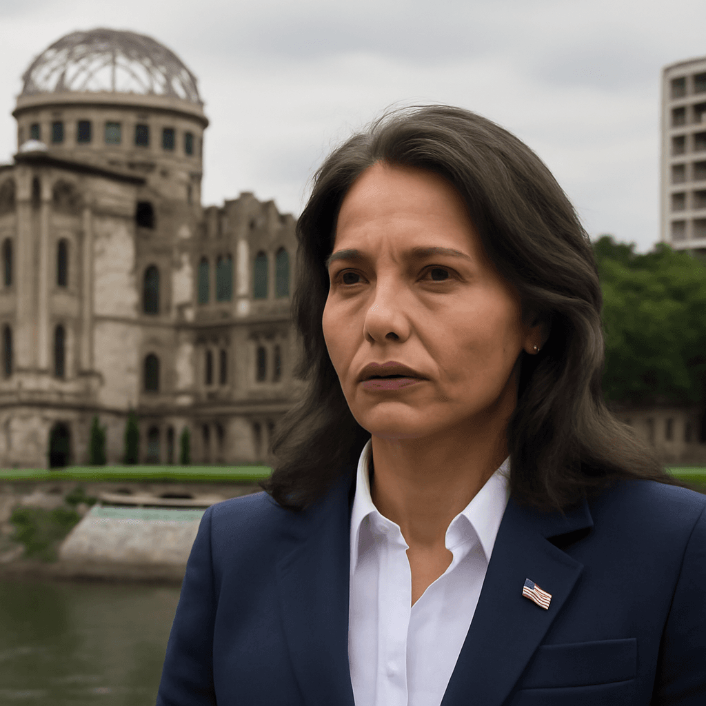 Tulsi Gabbard Warns of Nuclear Threat After Visit to Hiroshima Tulsi Gabbard Warns of Nuclear Threat After Visit to Hiroshima