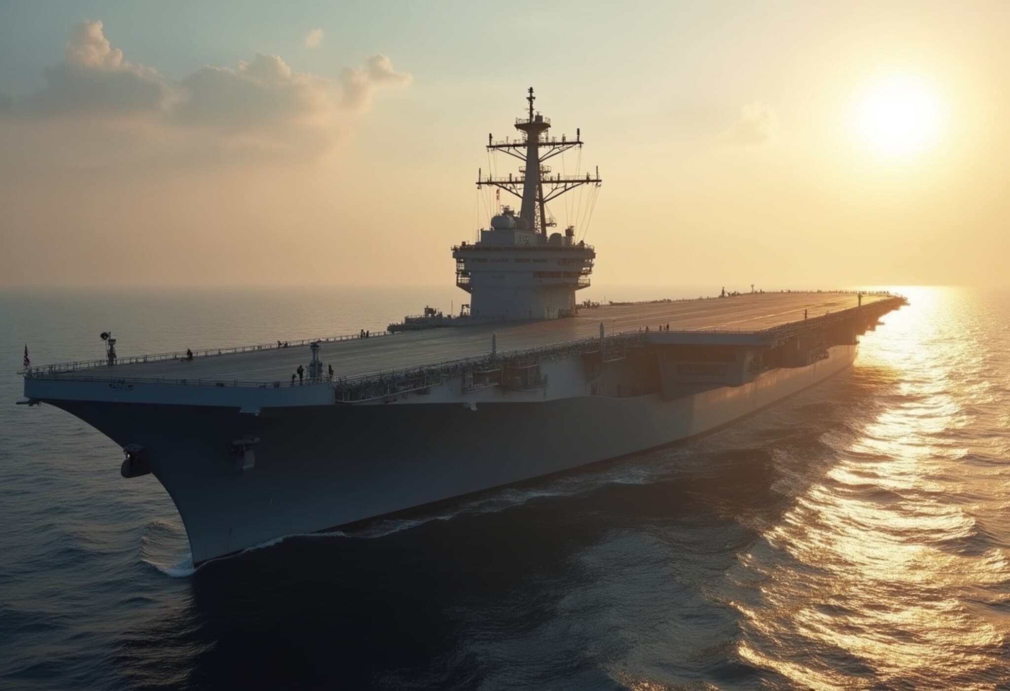 US Bolsters Defensive Forces Amid Rising Middle East Tensions US Bolsters Defensive Forces Amid Rising Middle East Tensions