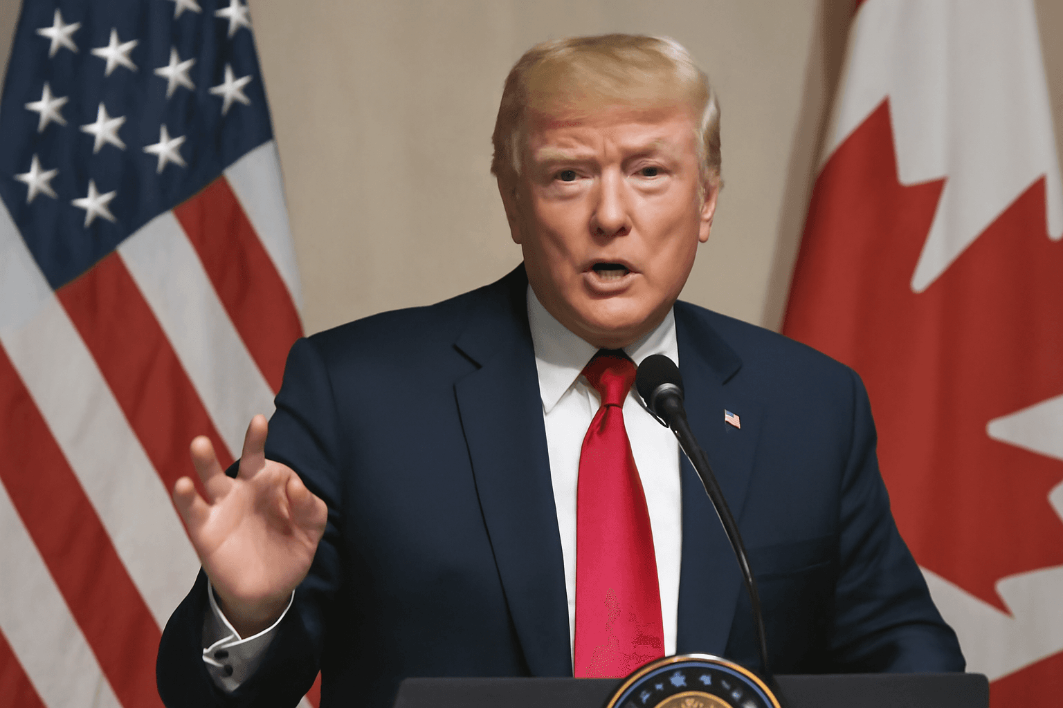 Trump Offers Canada Free Access to Golden Dome Missile System with Conditions Trump Offers Canada Free Access to Golden Dome Missile System with Conditions