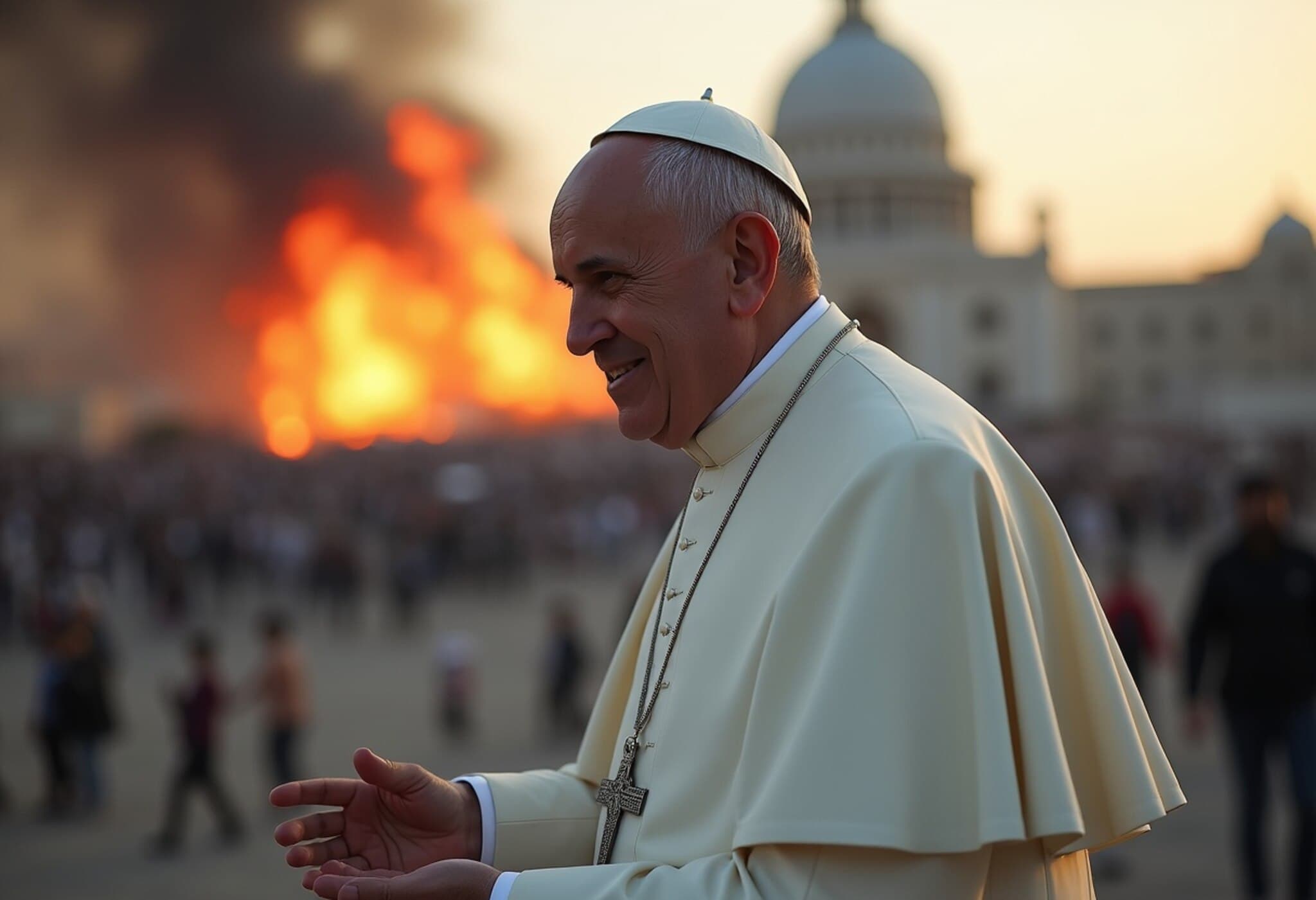 Pope Francis Denounces ‘Barbarity’ of Israel’s Military Actions in Gaza Pope Francis Denounces ‘Barbarity’ of Israel’s Military Actions in Gaza