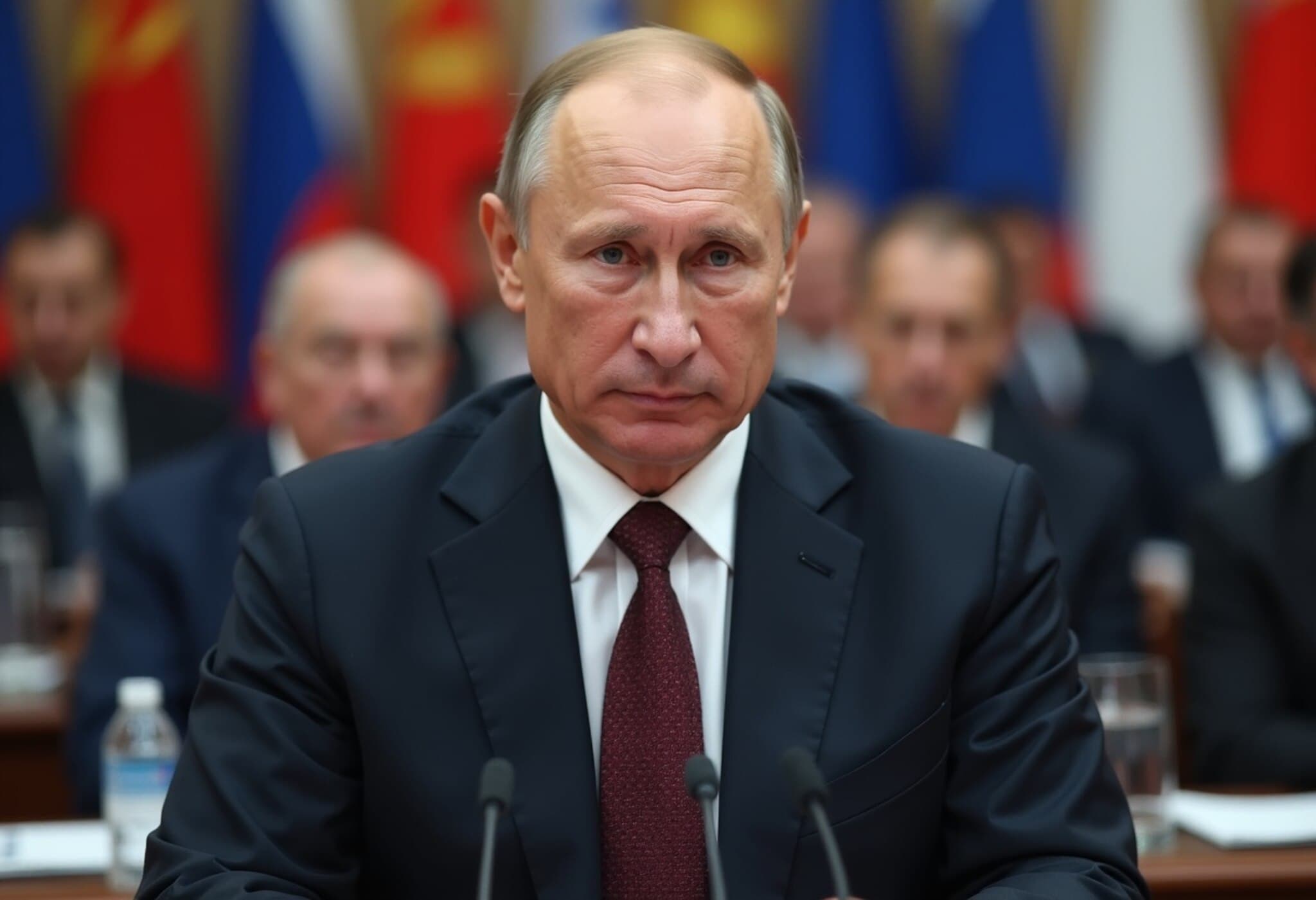 Putin Expresses Concern Over Rising Global Conflict Risks at Economic Forum Putin Expresses Concern Over Rising Global Conflict Risks at Economic Forum