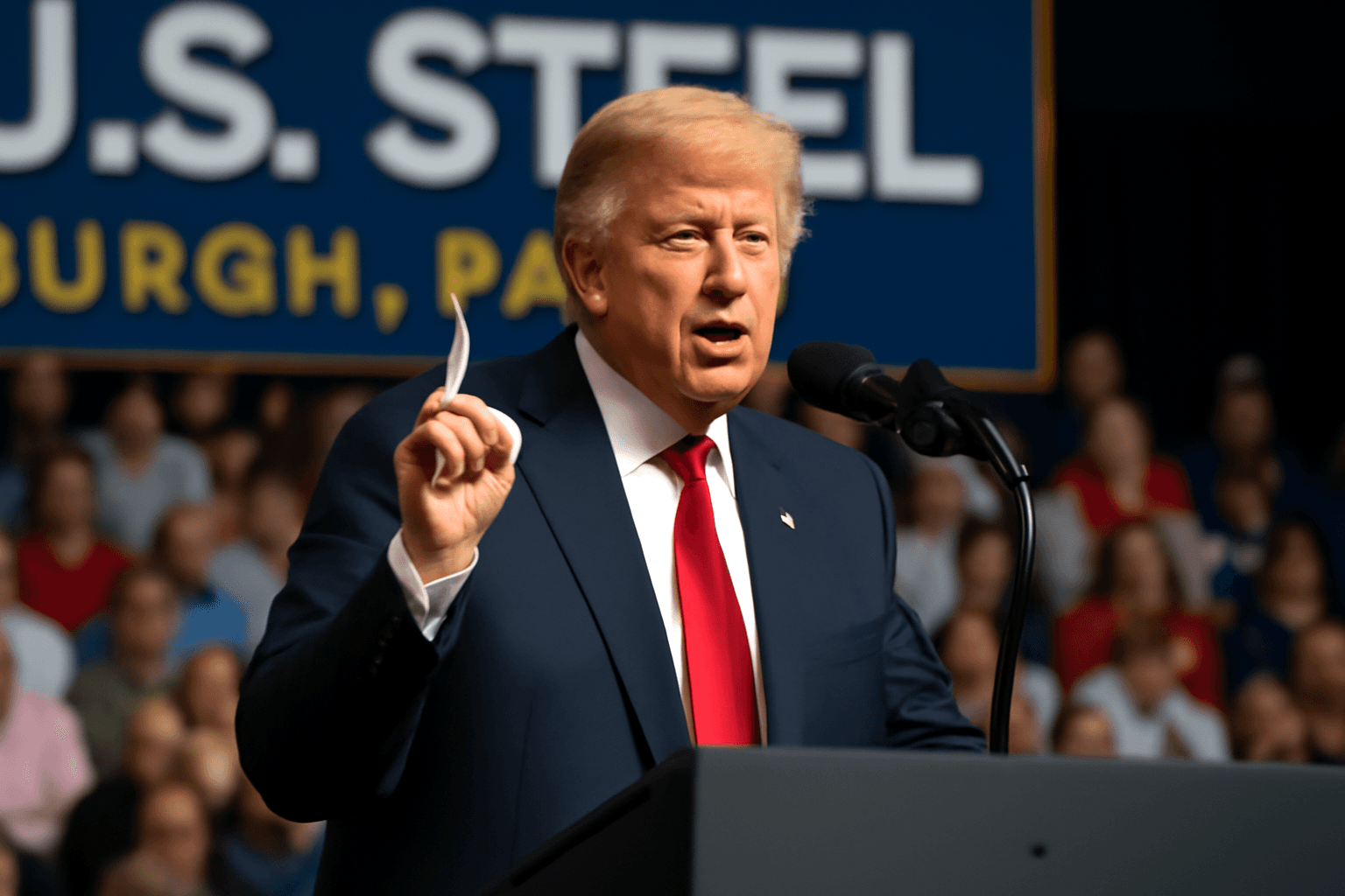 Trump Praises Nippon Steel Partnership Amid Pending U.S. Steel Deal Approval Trump Praises Nippon Steel Partnership Amid Pending U.S. Steel Deal Approval