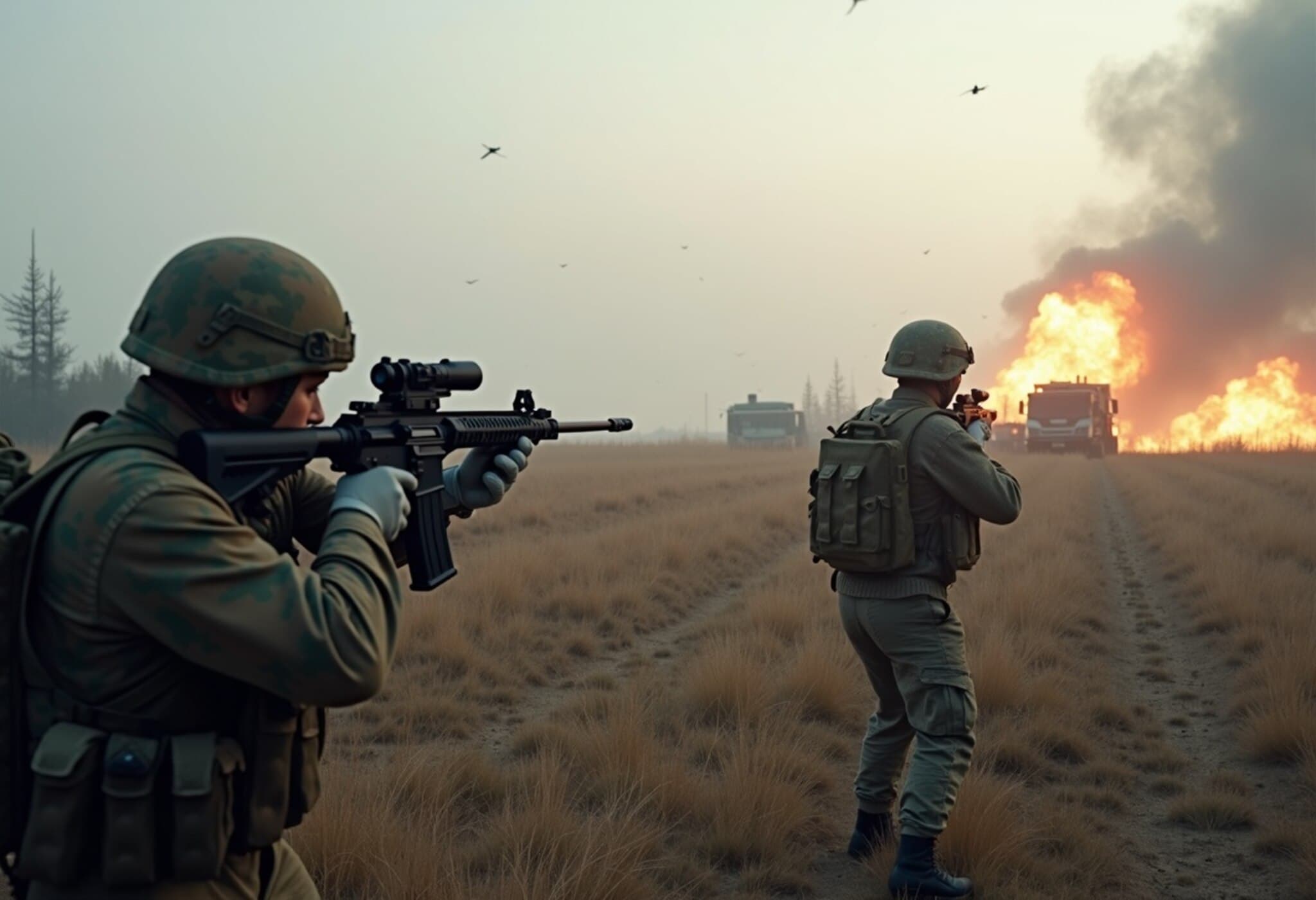 Russia Claims Strike on Ukrainian Oil Refinery Supplying Frontline Troops Russia Claims Strike on Ukrainian Oil Refinery Supplying Frontline Troops