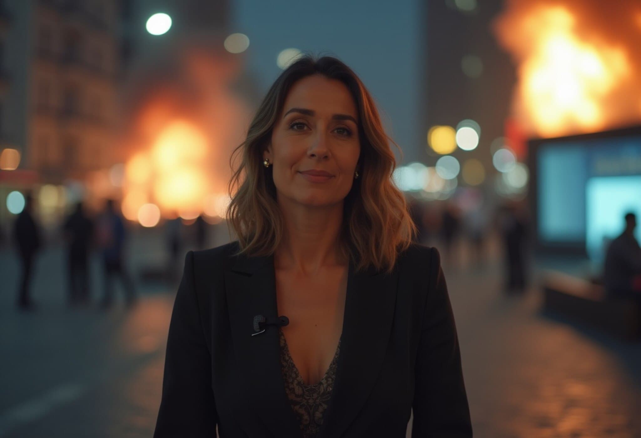 Iranian Anchor Sahar Imani's Brave Response During Israeli Missile Strike Goes Viral Iranian Anchor Sahar Imani's Brave Response During Israeli Missile Strike Goes Viral