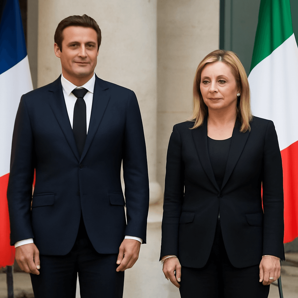Macron and Meloni Meet to Strengthen European Unity on Ukraine and US Relations Macron and Meloni Meet to Strengthen European Unity on Ukraine and US Relations