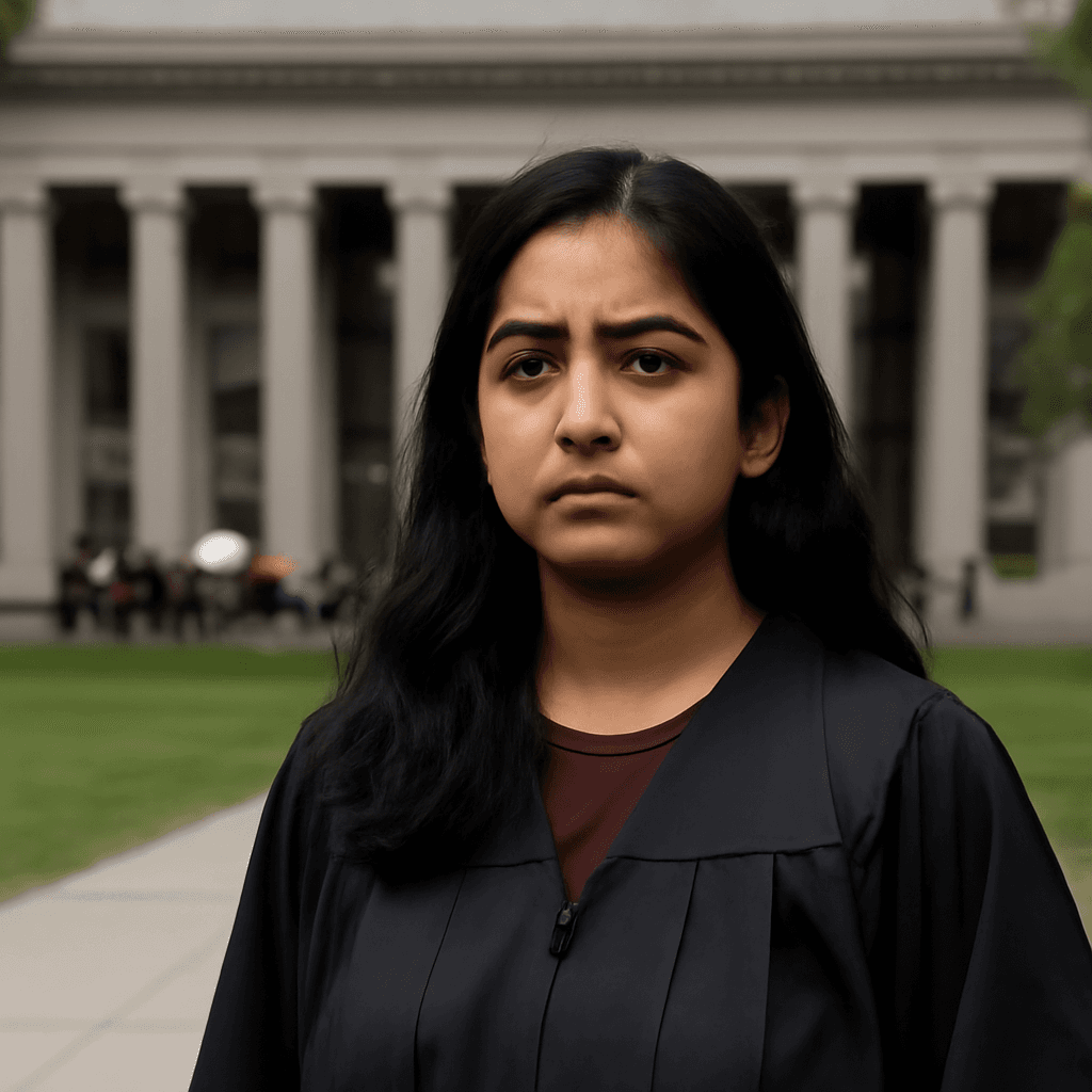 Indian-American Megha Vemuri Banned from MIT Commencement After Palestine Speech Indian-American Megha Vemuri Banned from MIT Commencement After Palestine Speech
