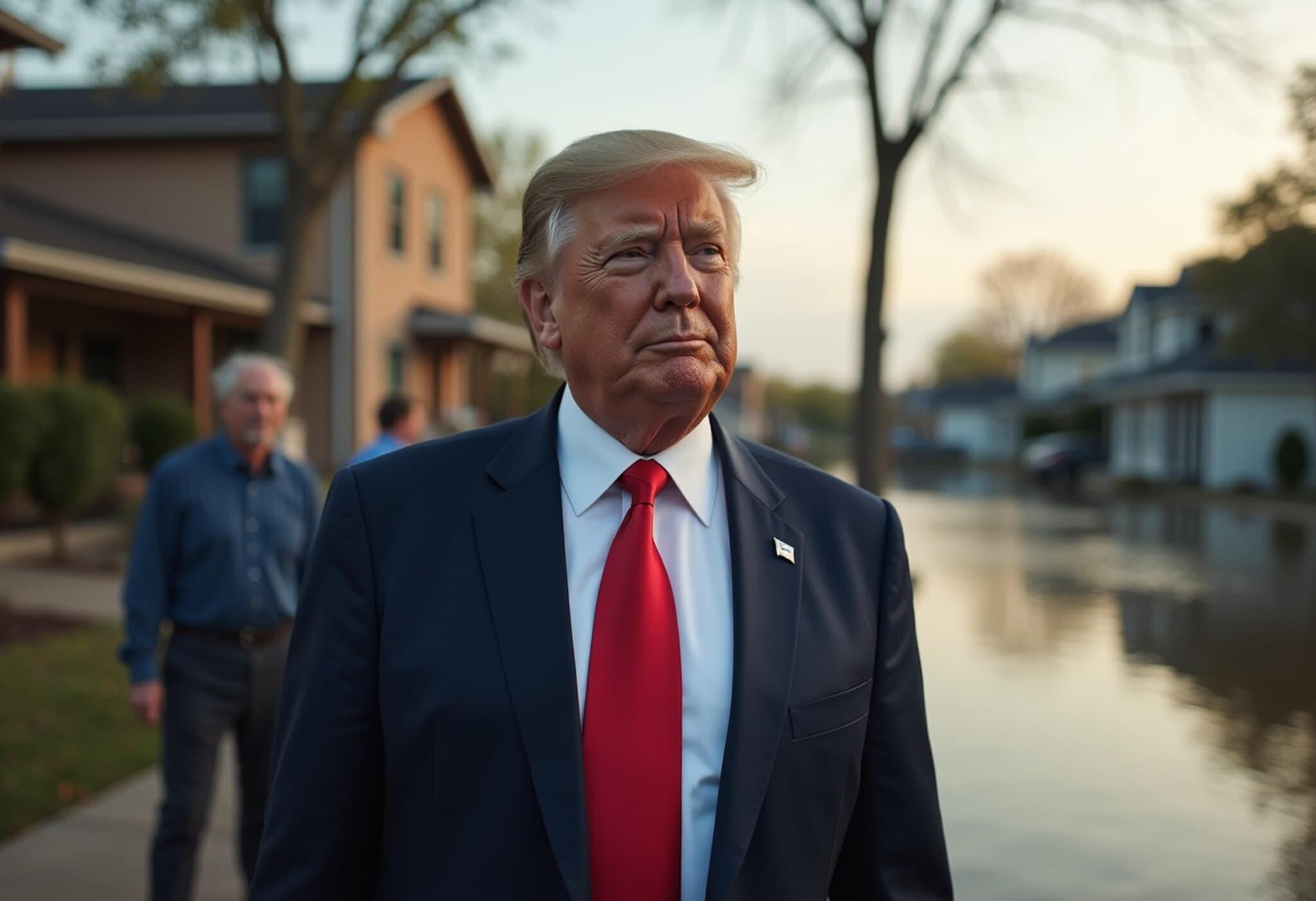 Trump Tours Flood-Ravaged Texas Town, Calls Damage Unprecedented Trump Tours Flood-Ravaged Texas Town, Calls Damage Unprecedented