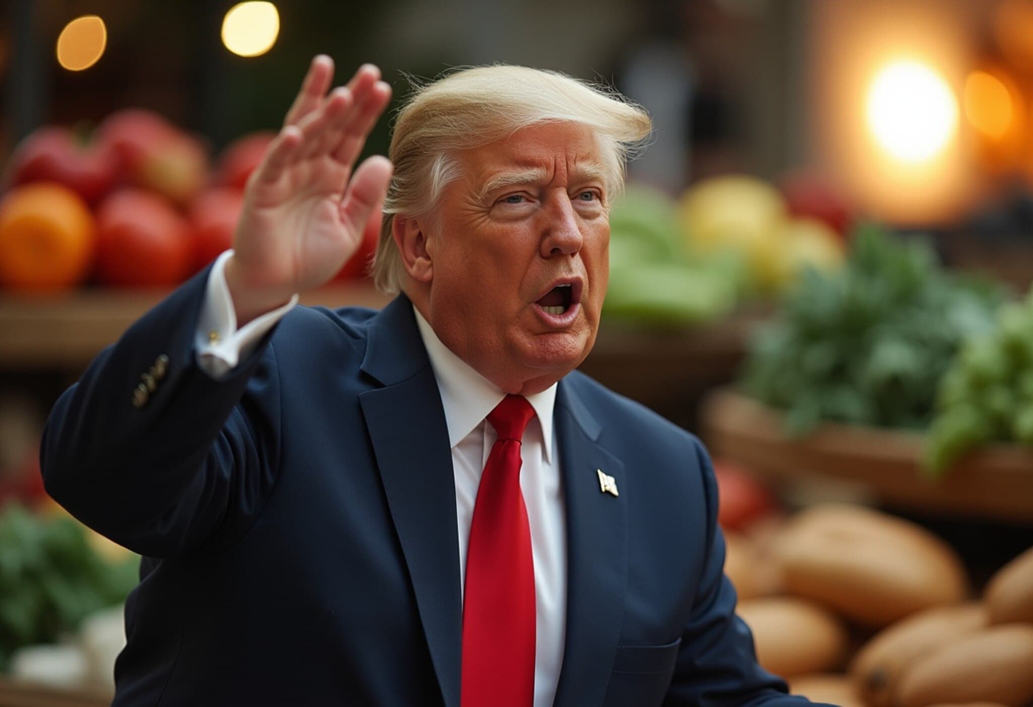 Trump Threatens 17% Tariffs on EU Food Amid Rising Trade Tensions Trump Threatens 17% Tariffs on EU Food Amid Rising Trade Tensions
