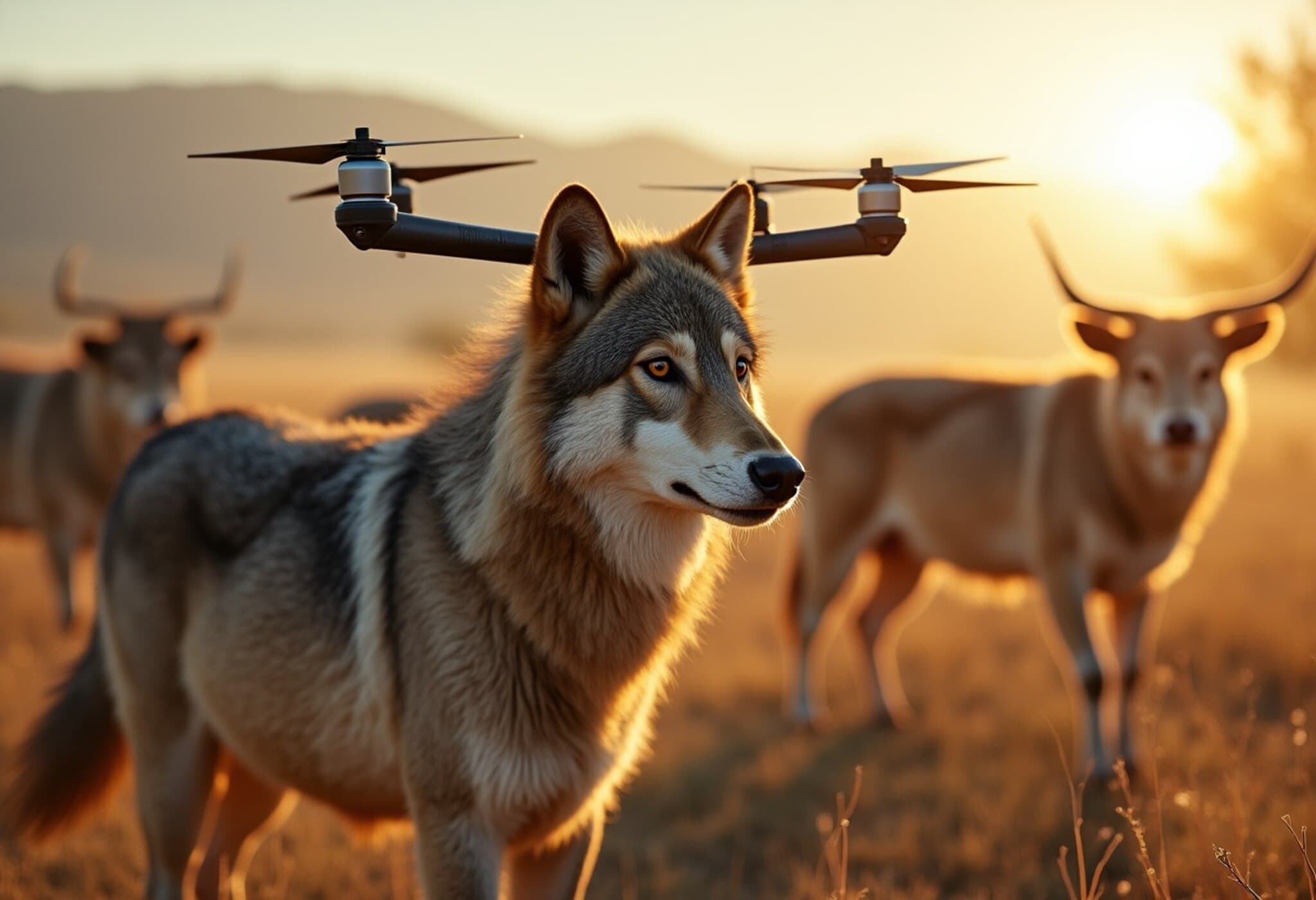 Innovative Drone Tech Uses AC/DC to Protect American Livestock from Wolves Innovative Drone Tech Uses AC/DC to Protect American Livestock from Wolves