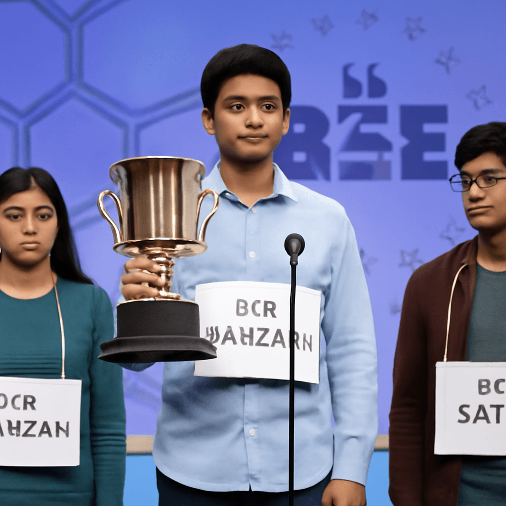 Faizan Zaki Wins 2025 Scripps National Spelling Bee After Intense Final Rounds Faizan Zaki Wins 2025 Scripps National Spelling Bee After Intense Final Rounds