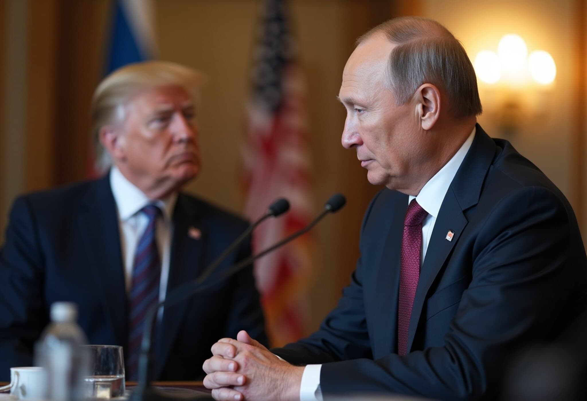 Trump Breaks White House Talks to Call Putin Amid Ukraine Deal Discussions Trump Breaks White House Talks to Call Putin Amid Ukraine Deal Discussions