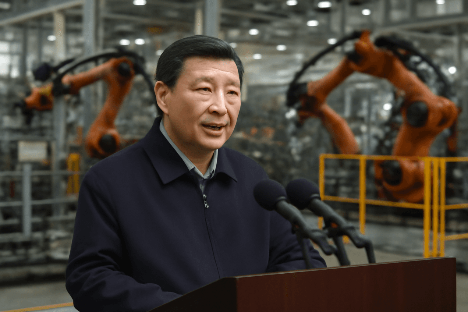 Xi Jinping Pushes China's Advanced Manufacturing Despite US Trade Tensions Xi Jinping Pushes China's Advanced Manufacturing Despite US Trade Tensions