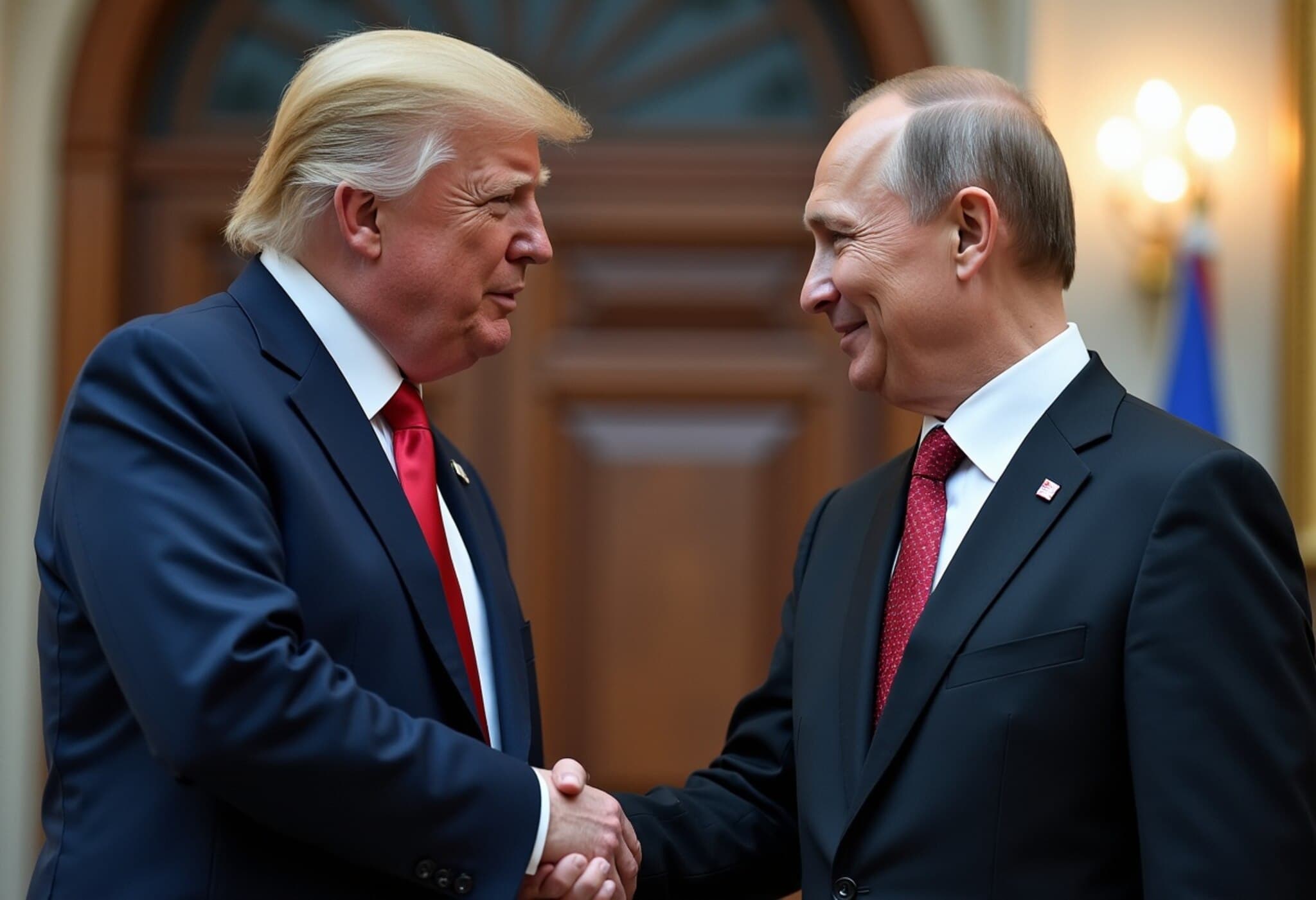 Trump Faces Defining Test as Peacemaker in High-Stakes Alaska Summit with Putin Trump Faces Defining Test as Peacemaker in High-Stakes Alaska Summit with Putin