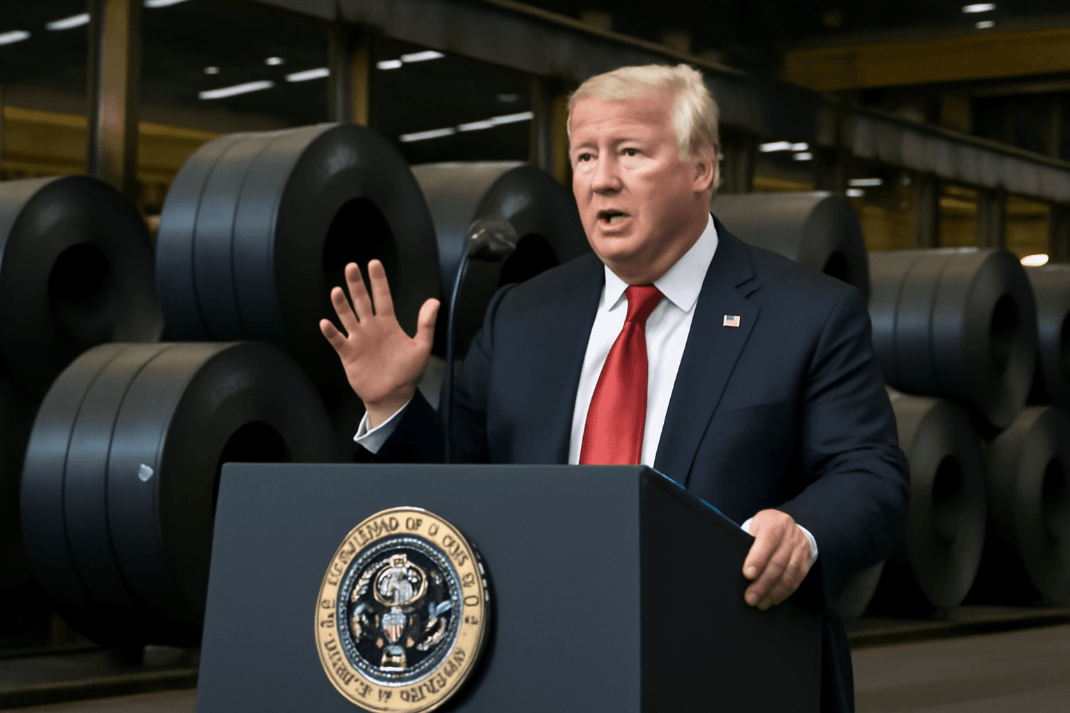 Trump Plans to Double Steel Tariffs to 50% to Boost Domestic Industry Trump Plans to Double Steel Tariffs to 50% to Boost Domestic Industry