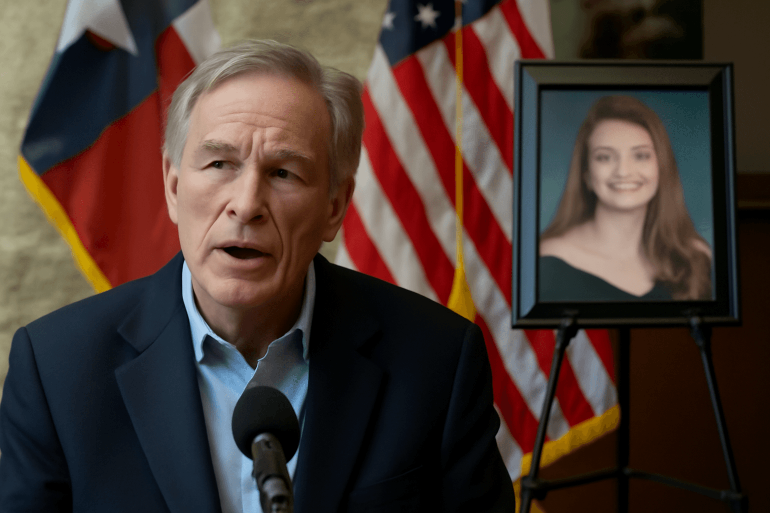 Texas Governor Demands Death Penalty for Immigrants in Air Force Recruit's Death Texas Governor Demands Death Penalty for Immigrants in Air Force Recruit's Death