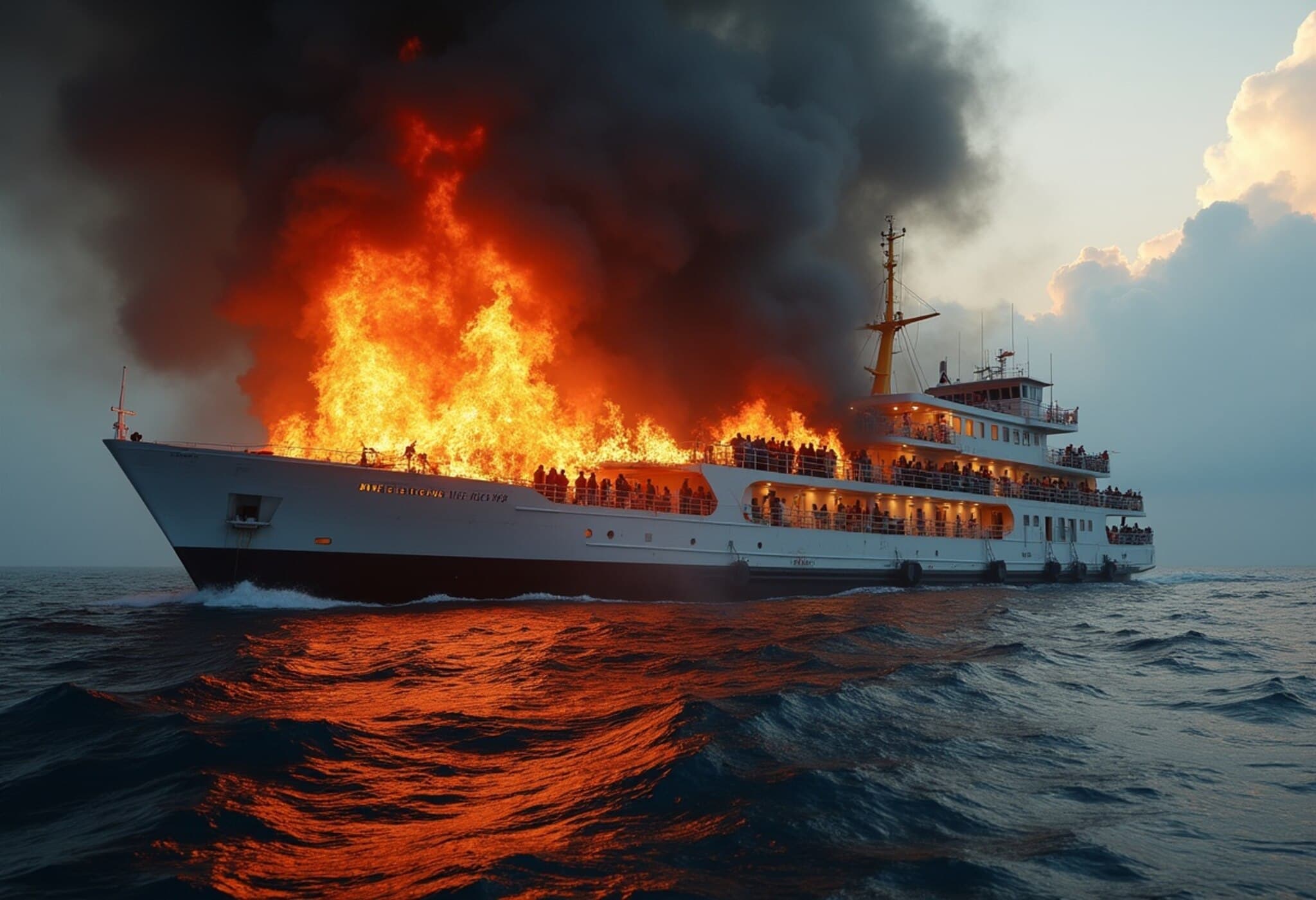 Deadly Ferry Fire Off Indonesia’s Coast Leaves 5 Dead, 130 Missing Deadly Ferry Fire Off Indonesia’s Coast Leaves 5 Dead, 130 Missing