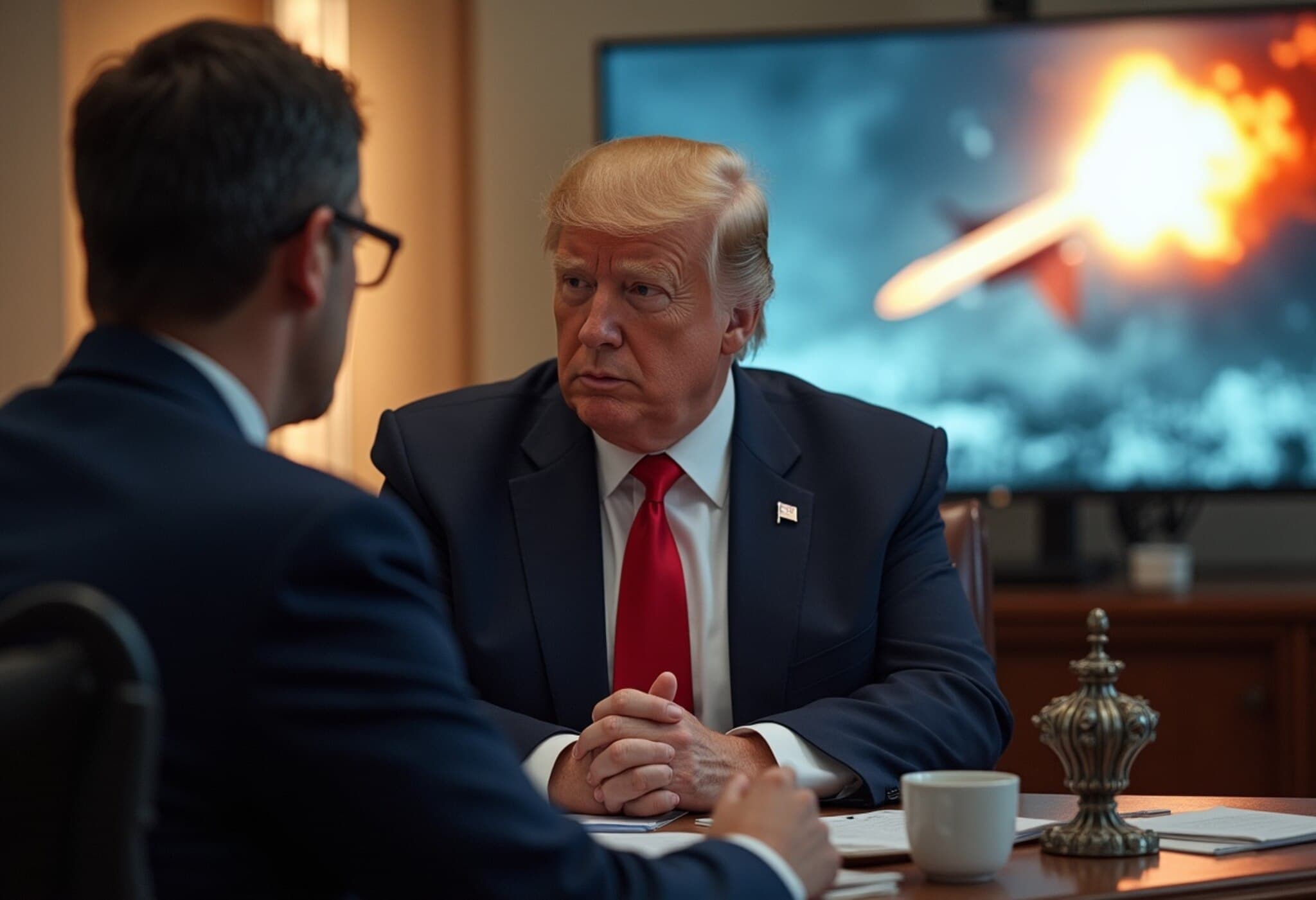 Iran Strikes US Al Udeid Base in Qatar; Trump Oversees Situation from White House Iran Strikes US Al Udeid Base in Qatar; Trump Oversees Situation from White House