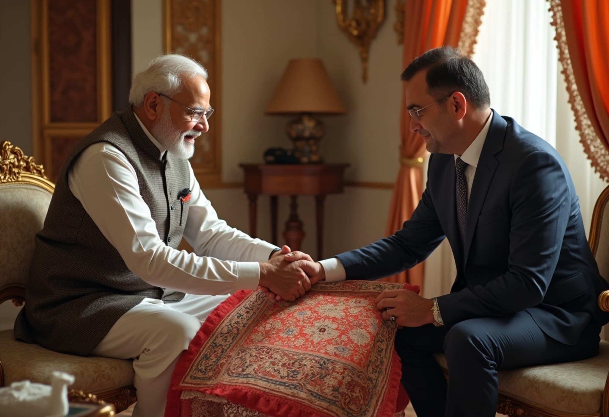 PM Modi’s Kashmiri Carpet Gift to Cyprus President Sends Subtle Message to Turkey PM Modi’s Kashmiri Carpet Gift to Cyprus President Sends Subtle Message to Turkey