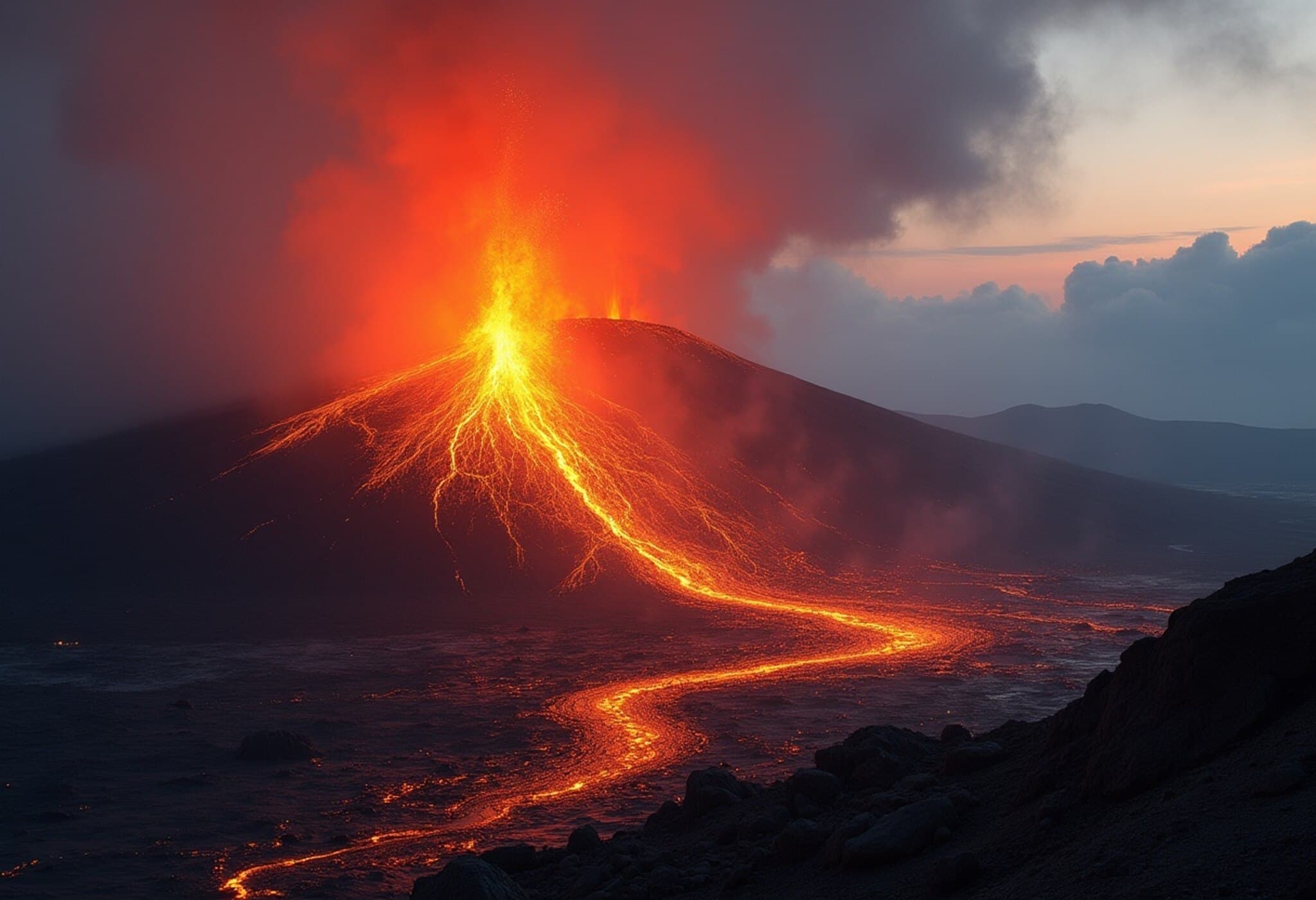 Klyuchevskoy Volcano Erupts After Pacific 8.8 Magnitude Quake in Russia Klyuchevskoy Volcano Erupts After Pacific 8.8 Magnitude Quake in Russia