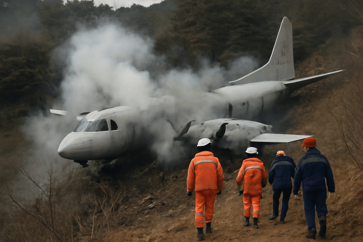 South Korean Navy P-3 Patrol Plane Crashes in Pohang, Investigation Underway South Korean Navy P-3 Patrol Plane Crashes in Pohang, Investigation Underway