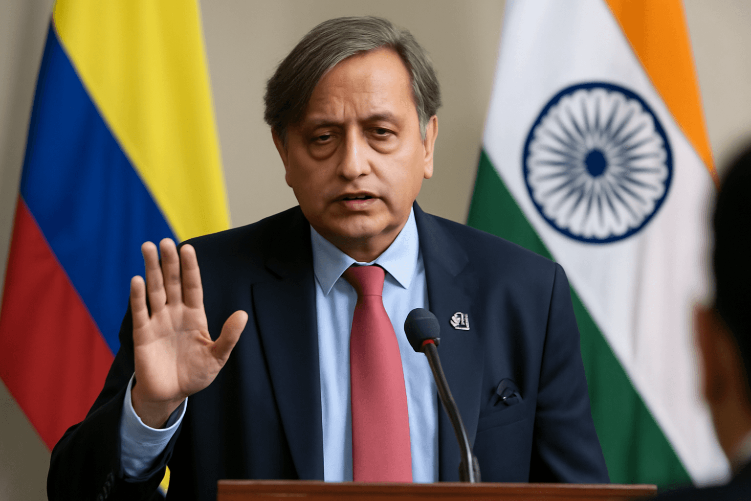 Shashi Tharoor Expresses Disappointment Over Colombia's Condolences for Pakistan Deaths Shashi Tharoor Expresses Disappointment Over Colombia's Condolences for Pakistan Deaths