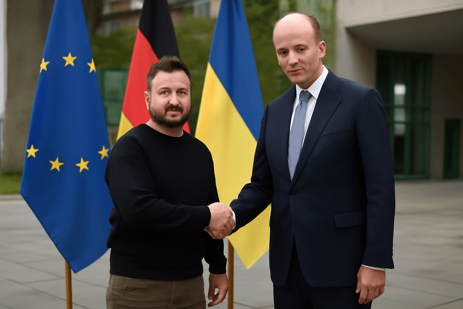Zelenskyy Meets German Chancellor Merz to Seek Enhanced Military Support Zelenskyy Meets German Chancellor Merz to Seek Enhanced Military Support