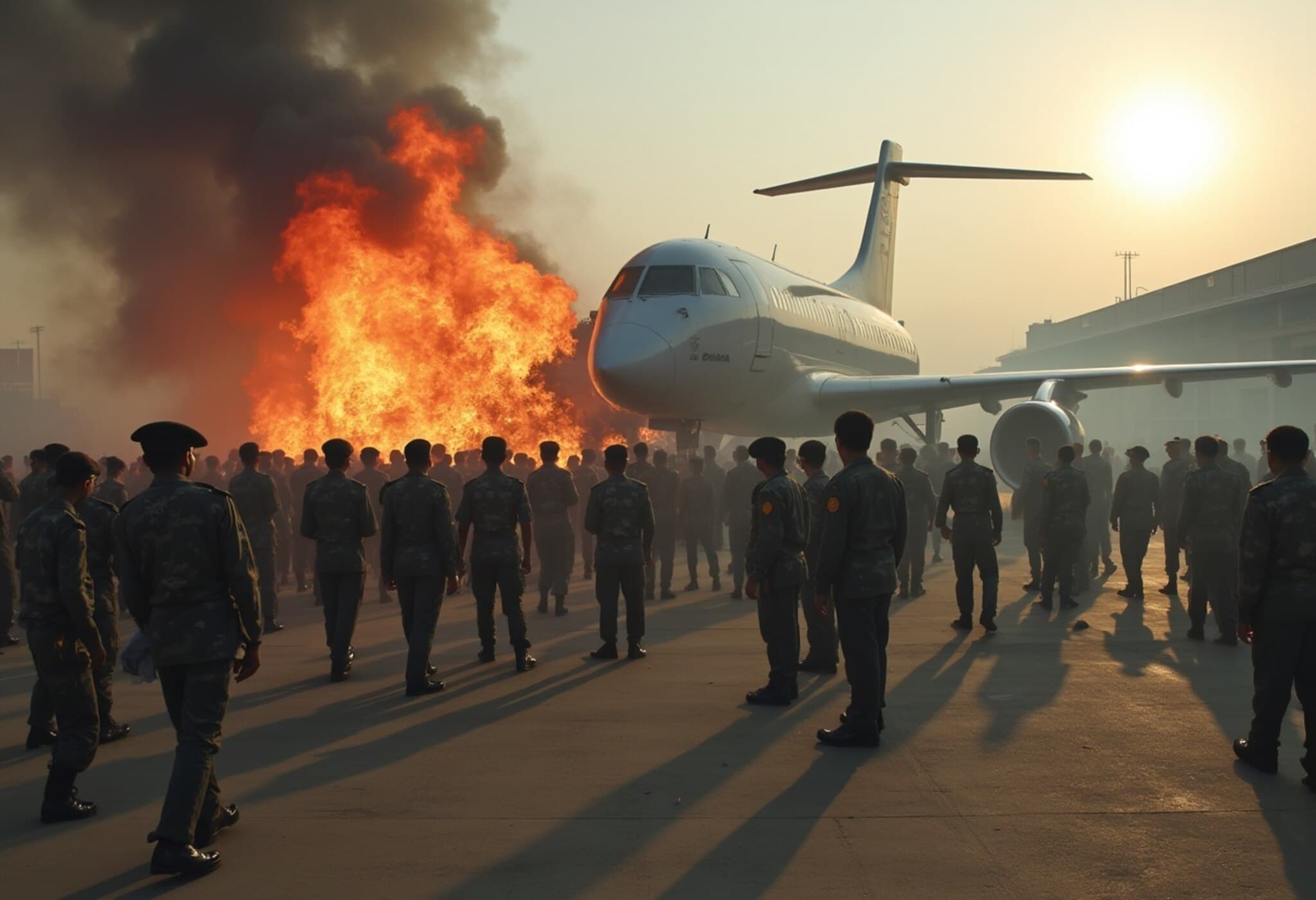 Bangladesh Air Force Jet Crashes into School, Killing at Least 19 Bangladesh Air Force Jet Crashes into School, Killing at Least 19