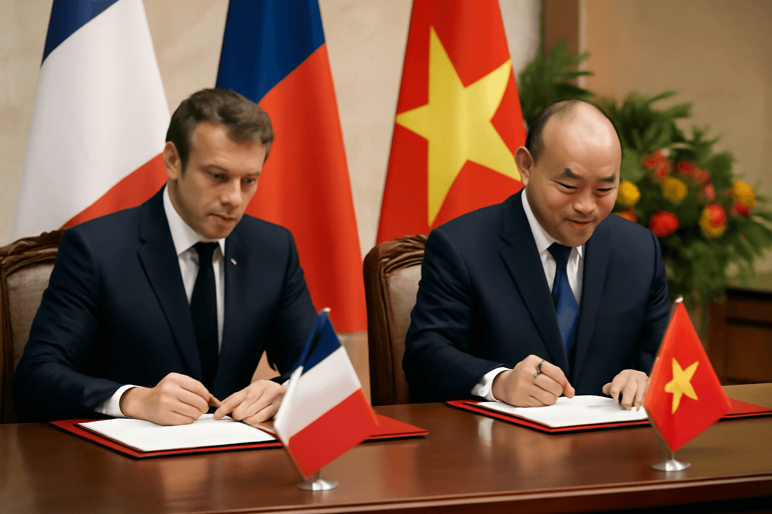 France and Vietnam Strengthen Ties with Airbus and Satellite Agreements France and Vietnam Strengthen Ties with Airbus and Satellite Agreements