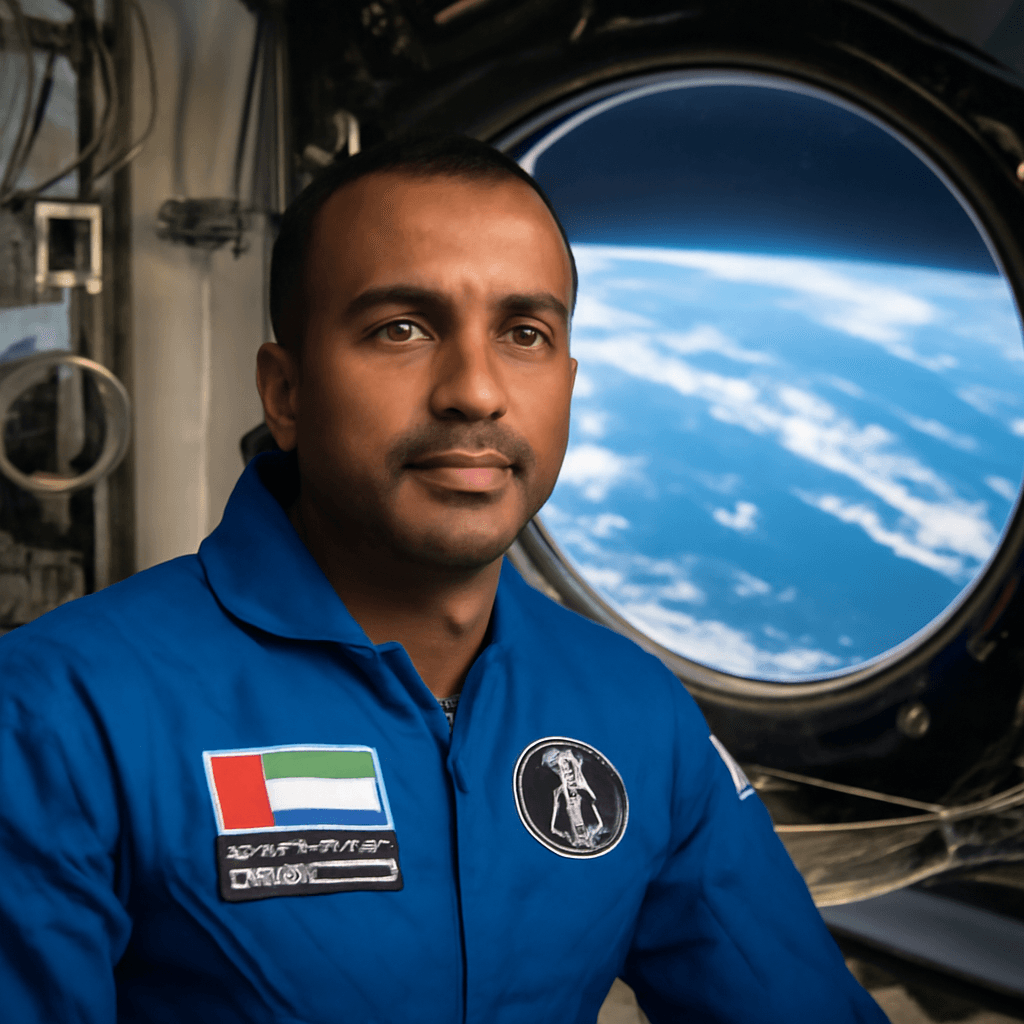 Astronaut Hazzaa Al Mansoori Shares Insights on Life Aboard the ISS and India-UAE Space Collaboration Astronaut Hazzaa Al Mansoori Shares Insights on Life Aboard the ISS and India-UAE Space Collaboration