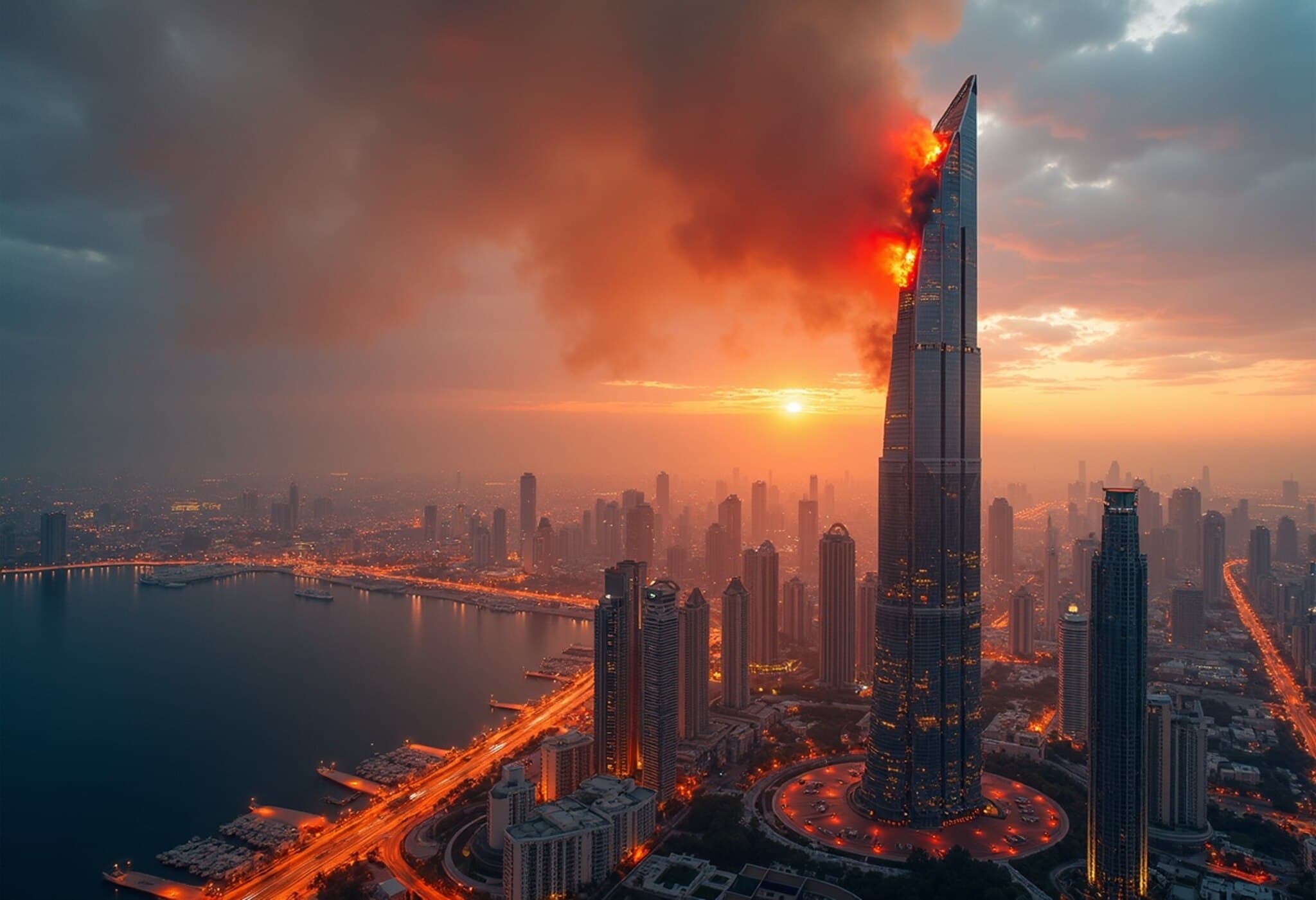 Massive Fire at 67-Storey Dubai Tower Evacuates 3,820 Residents Safely Massive Fire at 67-Storey Dubai Tower Evacuates 3,820 Residents Safely