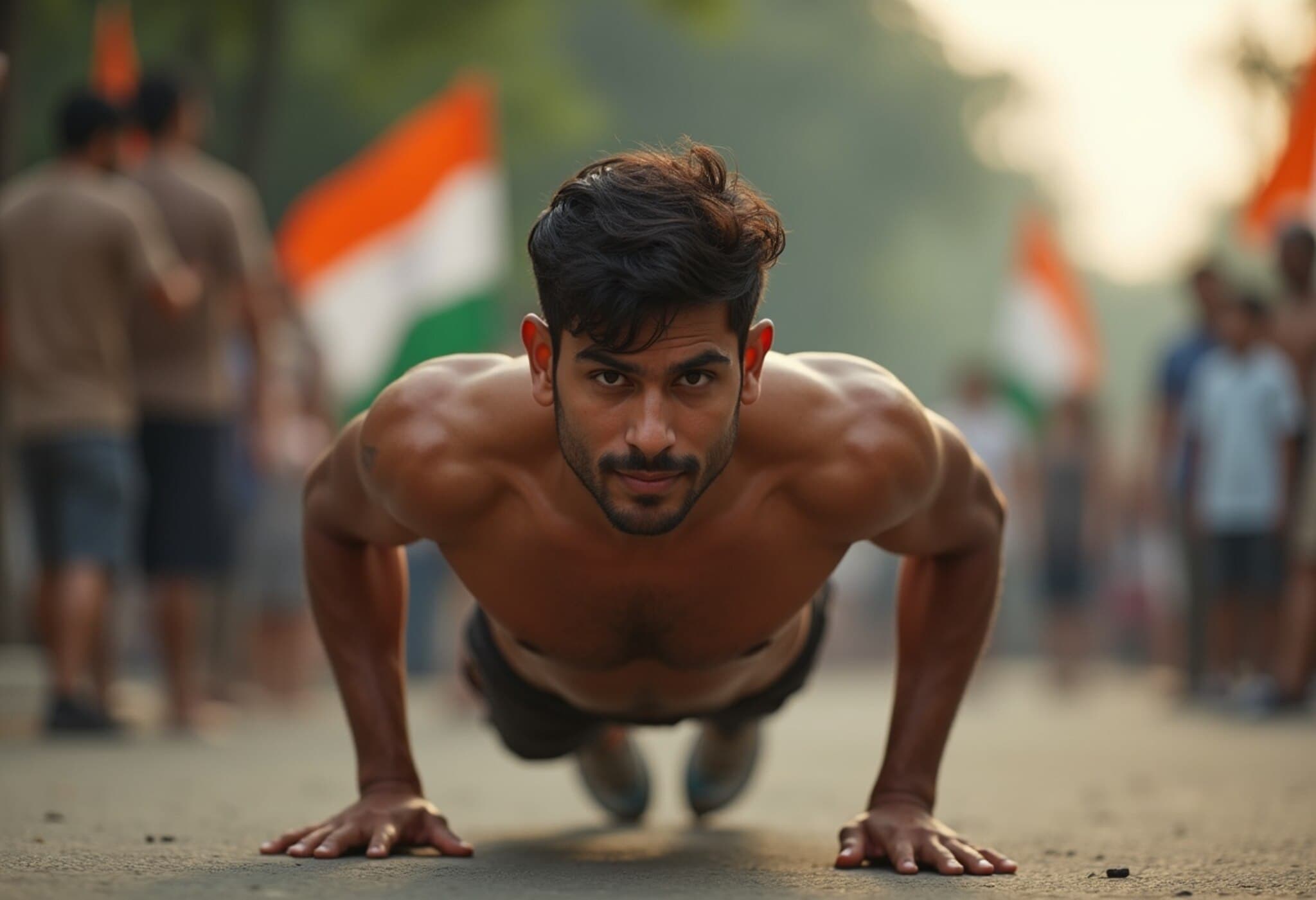 Indian Fight Against Rare Genetic Disorder: Sagar Brahmabhatt's Push-Up World Record Quest Indian Fight Against Rare Genetic Disorder: Sagar Brahmabhatt's Push-Up World Record Quest